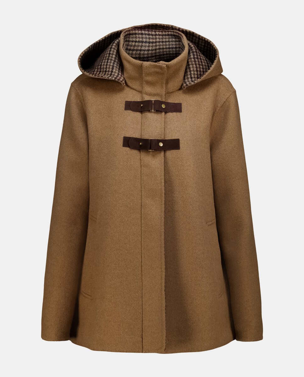 Casacão Curto Liso 730 Camel-4