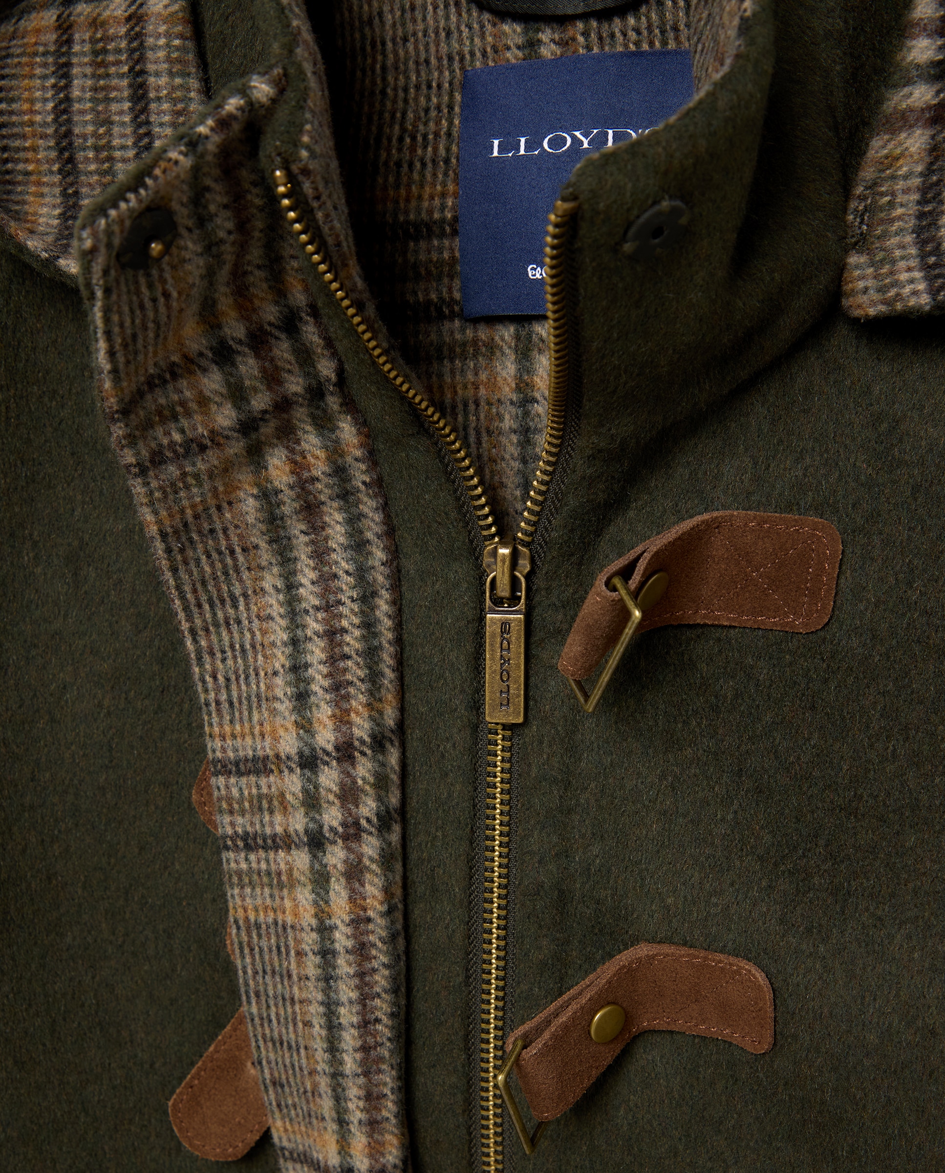 Chaquetón doble faz de mujer con capucha - Lloyd's - 520 Kaki 520 Kaki-6