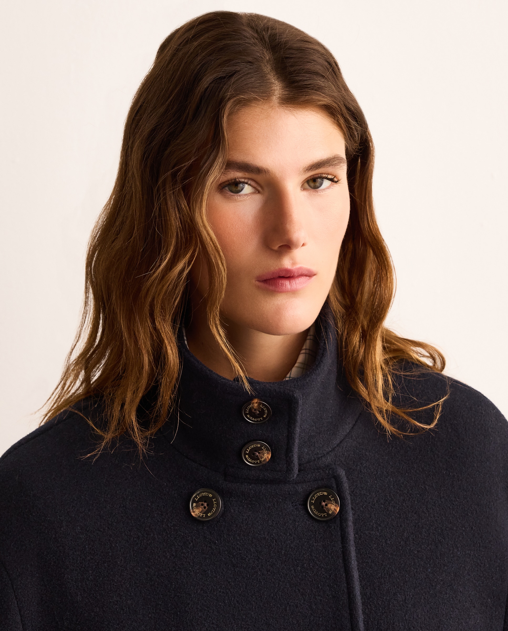 Chaquetón chimenea de mujer - Lloyd's - Azul marino Azul marino-2