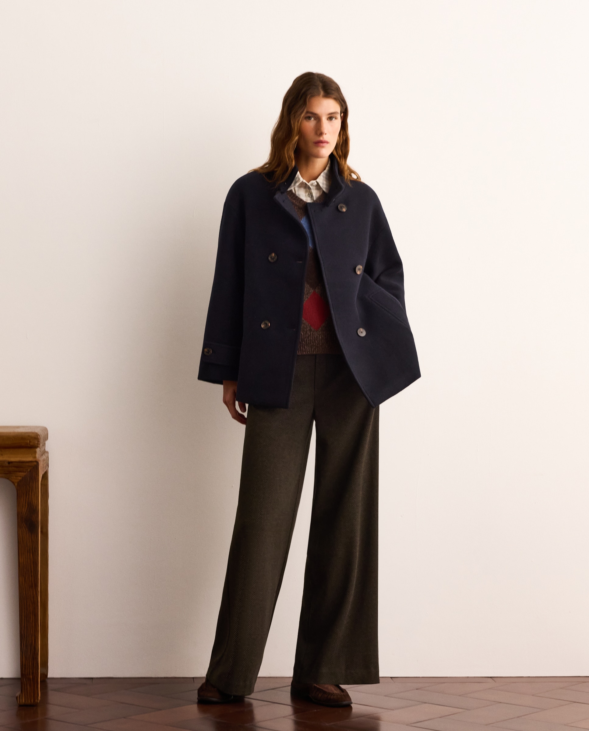 Chaquetón chimenea de mujer - Lloyd's - Azul marino Azul marino-3