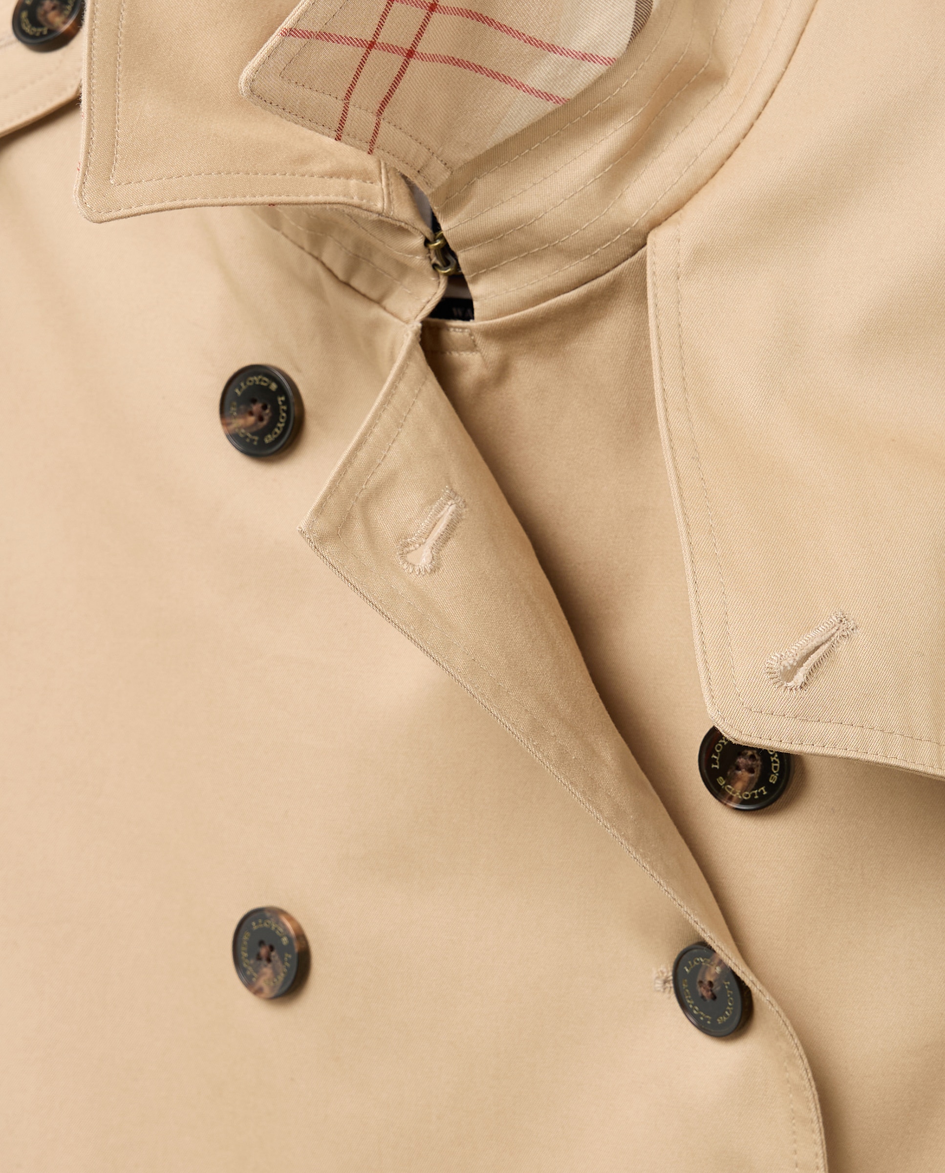 Gabardina clásica de mujer water repellent - Lloyd's - Beige Beige-7