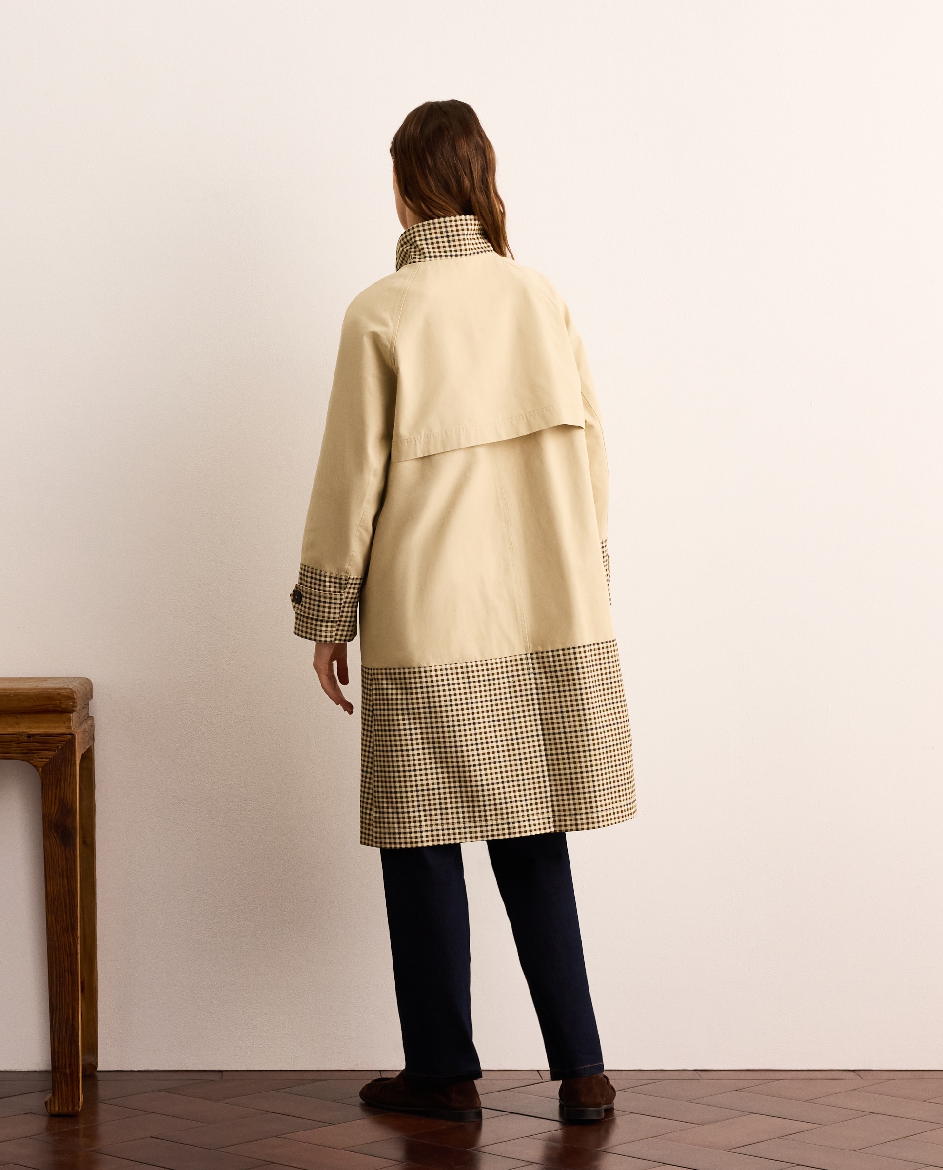 Imagen 4 de Gabardina de mujer cuello chimenea - Lloyd's - Beige Beige