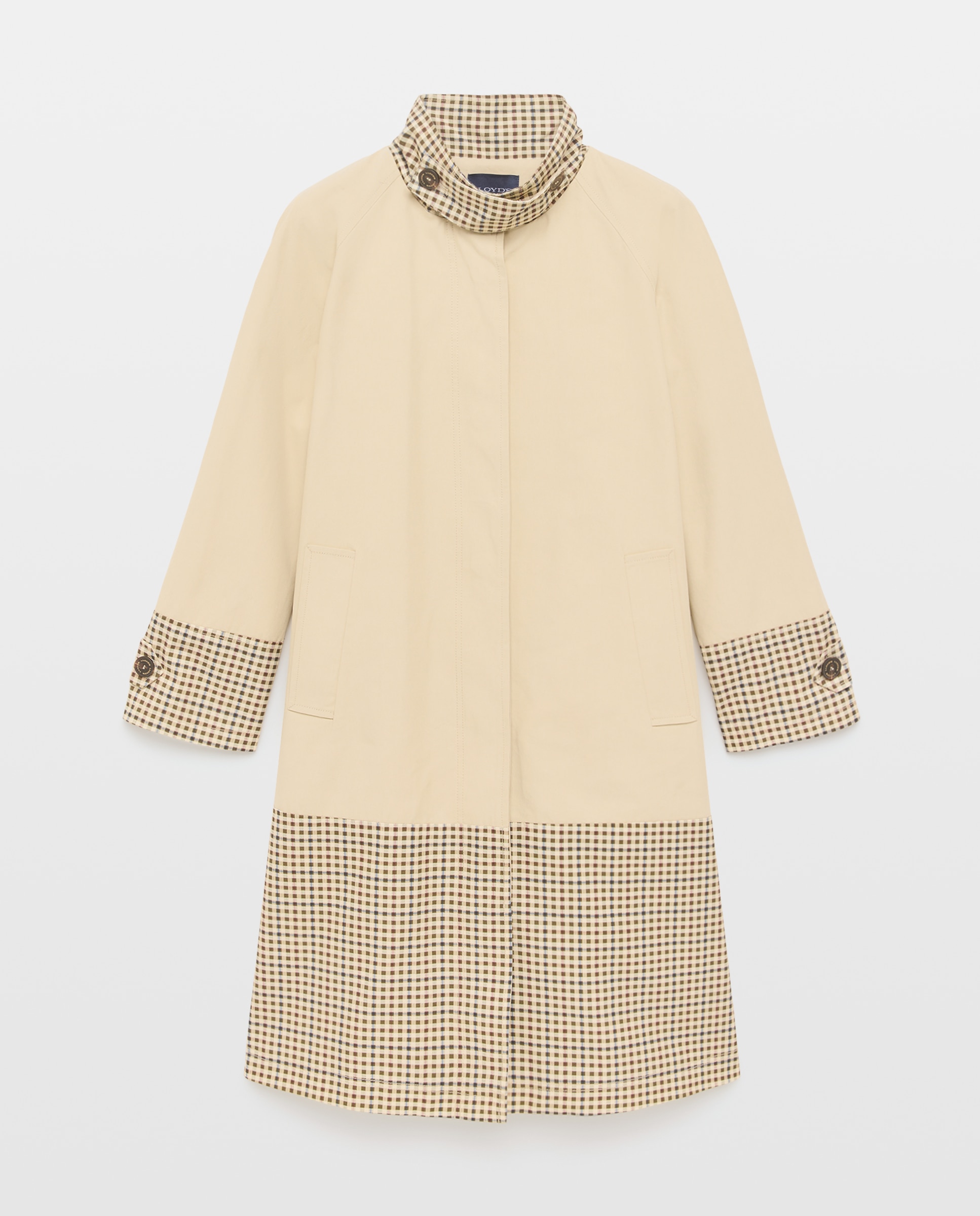Imagen 5 de Gabardina de mujer cuello chimenea - Lloyd's - Beige Beige