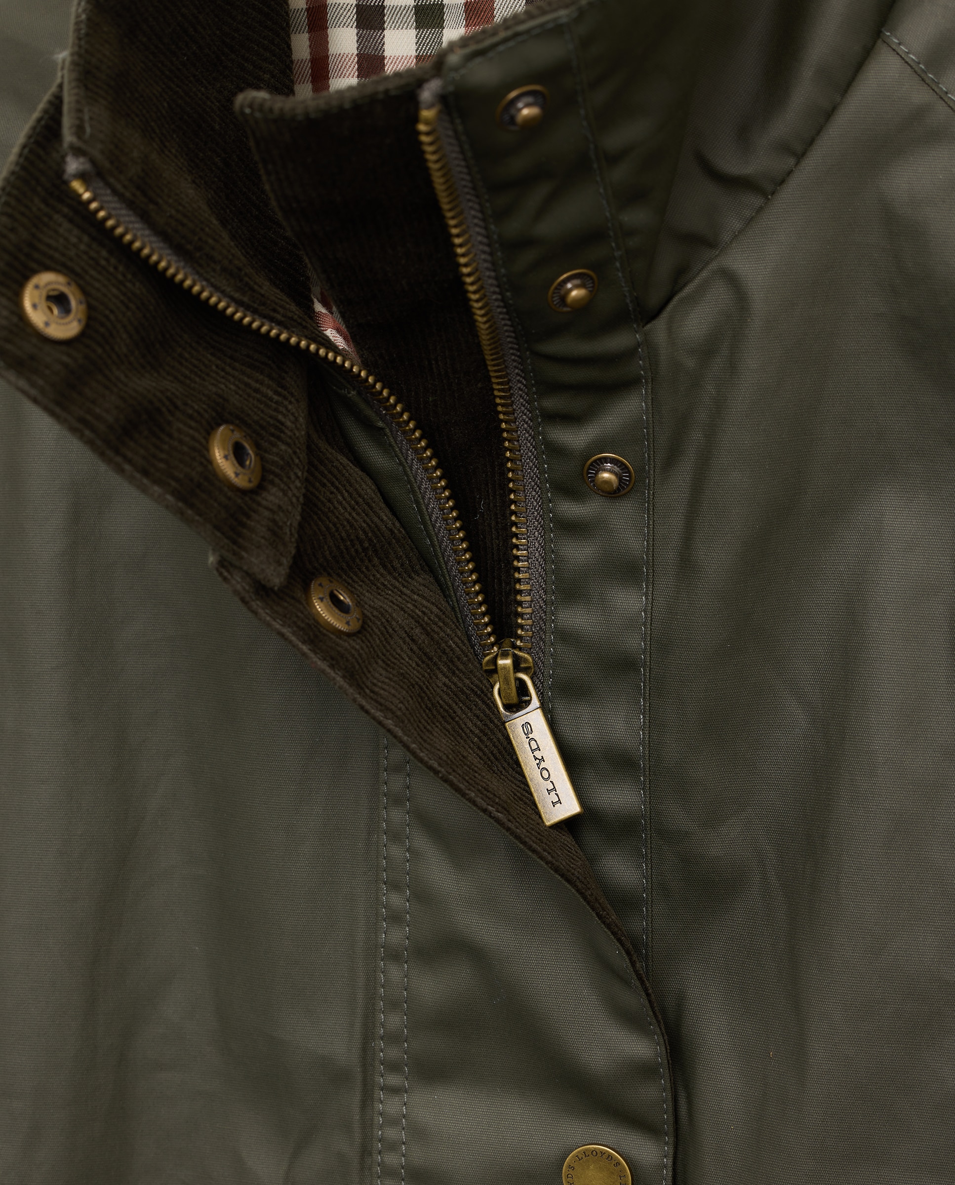 Parka Curta Lisa 520 Caqui-6