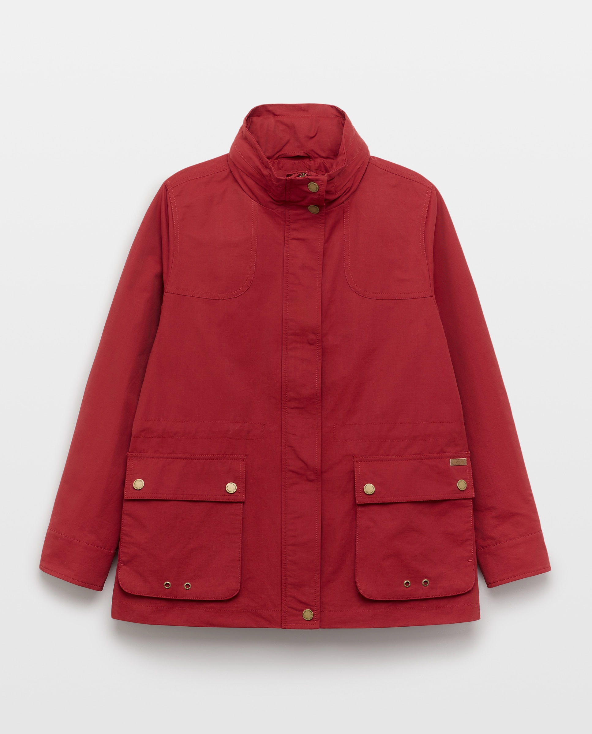 Parka ligera de mujer con capucha - Lloyd's - Bermellon Bermellon-5