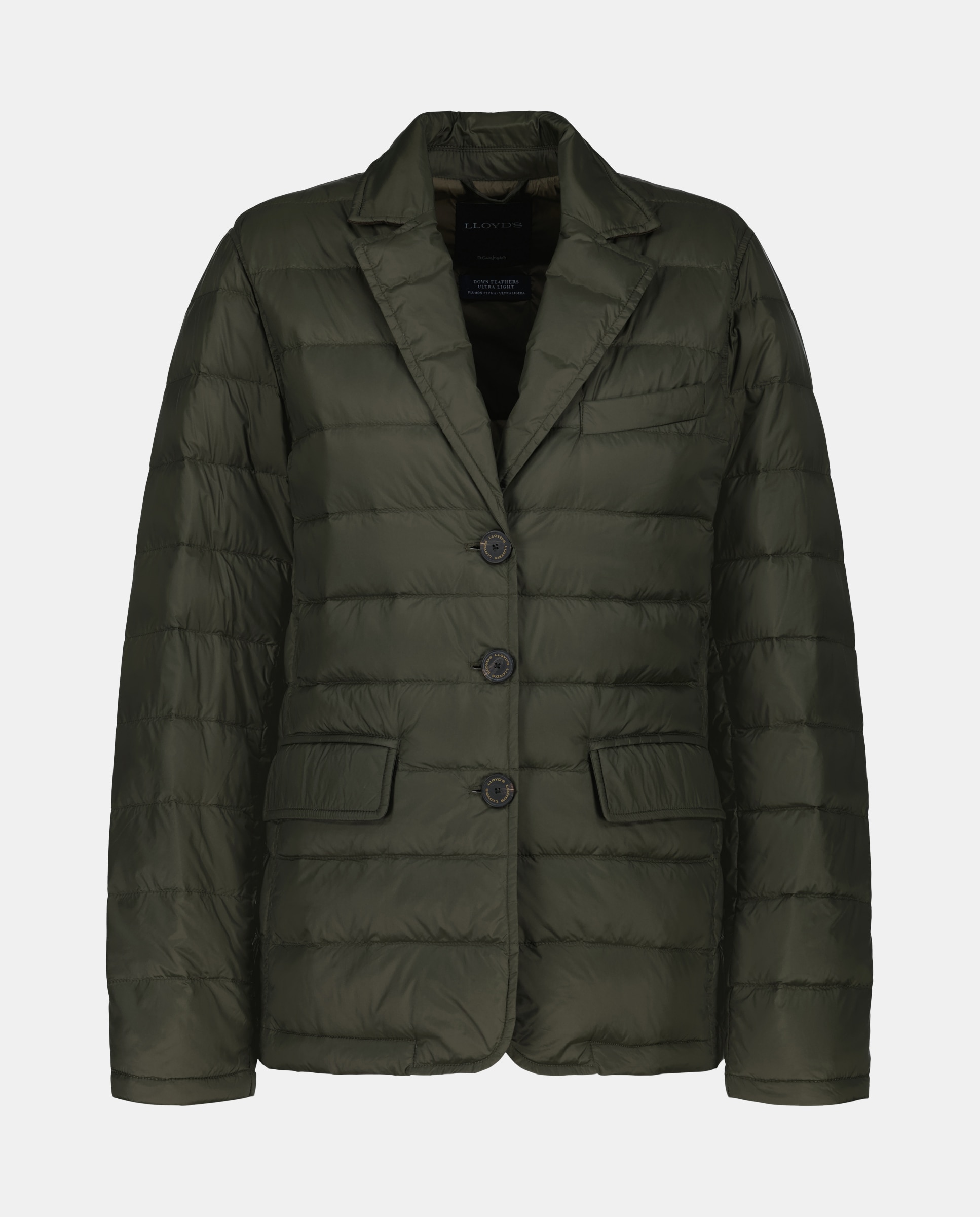 Casaco Acolchoado com Penugem 520 Caqui-4