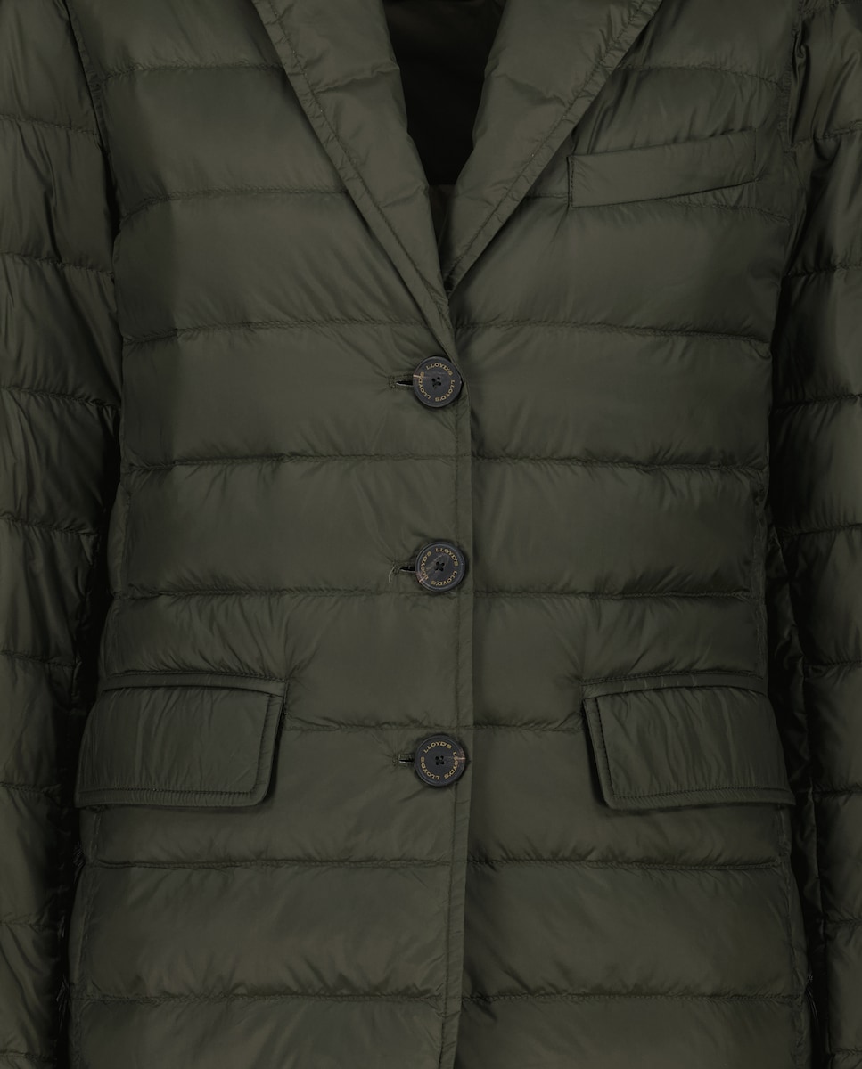 Casaco Acolchoado com Penugem 520 Caqui-5