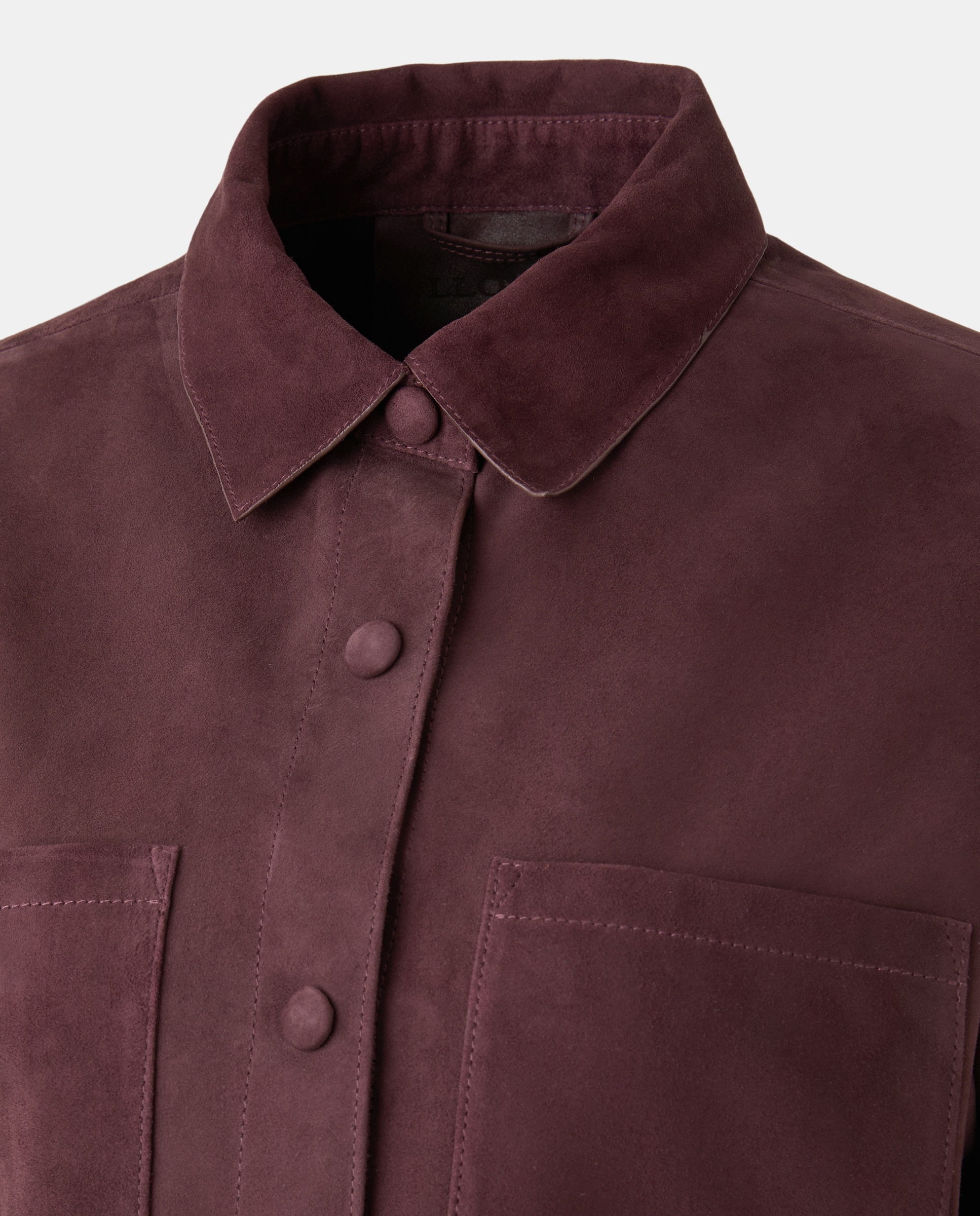 Sobrecamisa Lisa Curta 291 Beringela-5