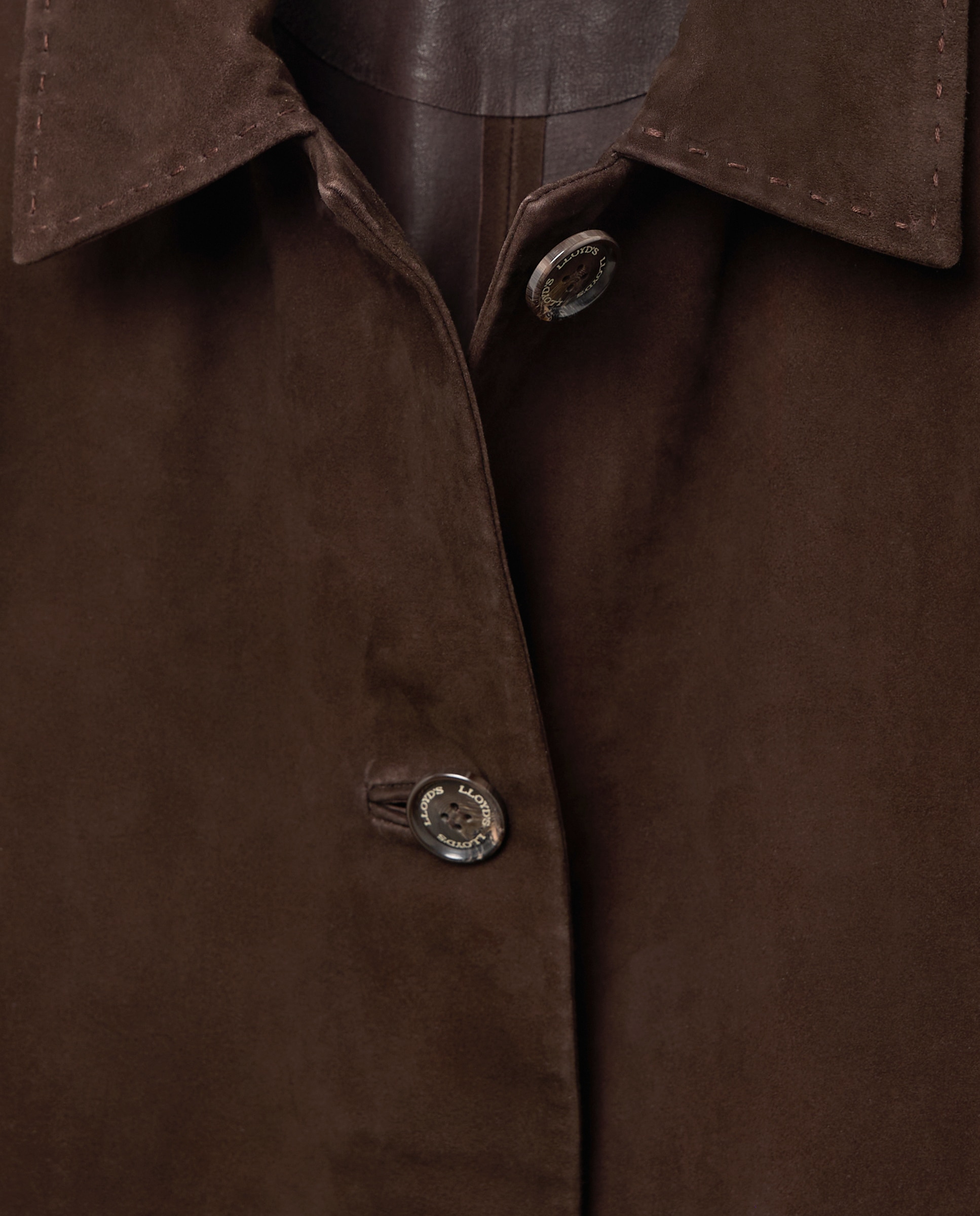 Chaqueta camiseta con parches de antes de mujer - Lloyd's - Marrón Marrón-6