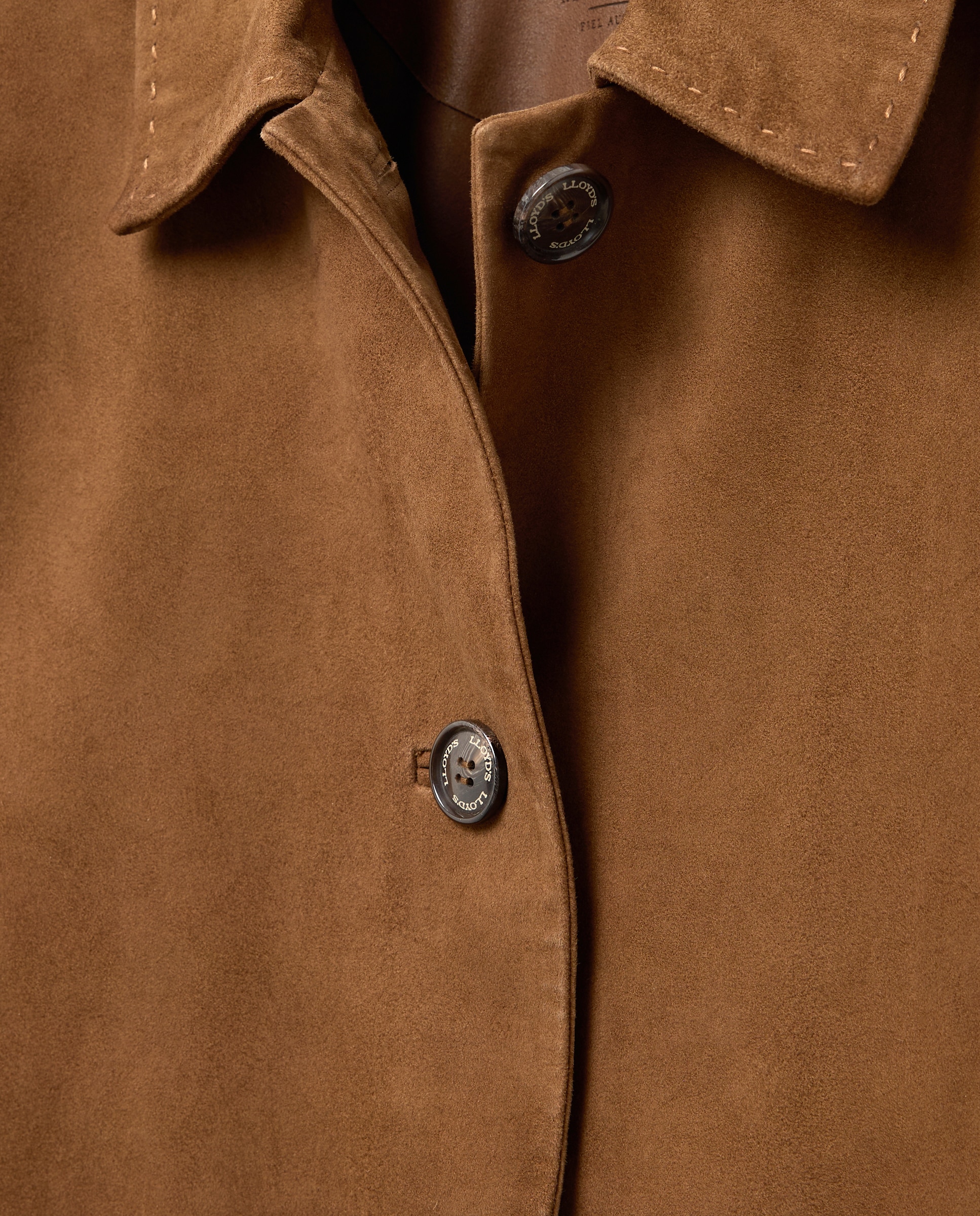 Casaco Tipo Camisola com Remendos de Camurça 730 Camel-6