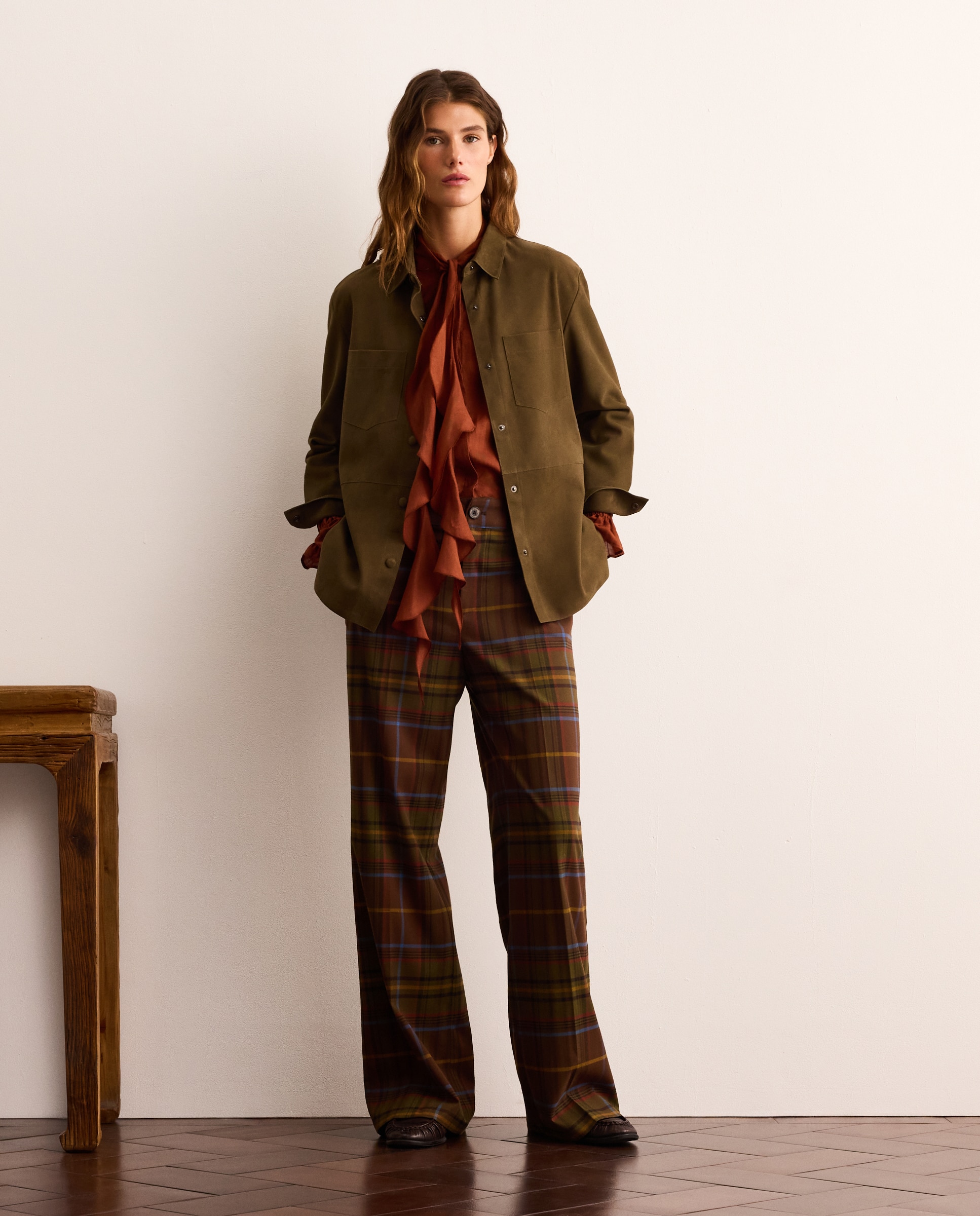 Sombrecamisa ante de mujer - Lloyd's - 520 Kaki 520 Kaki-1