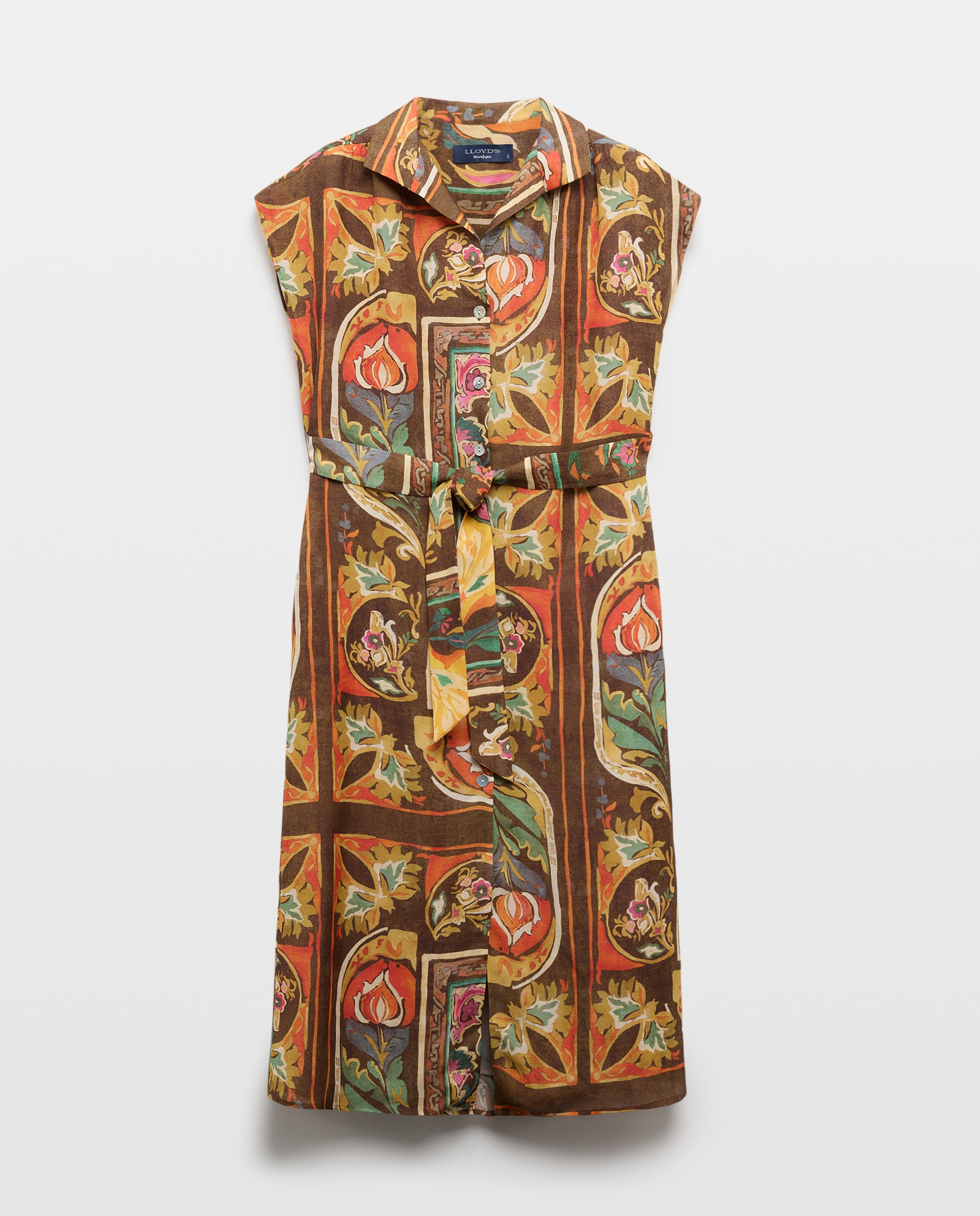 Imagem 0 de Vestido de Linho sem Mangas