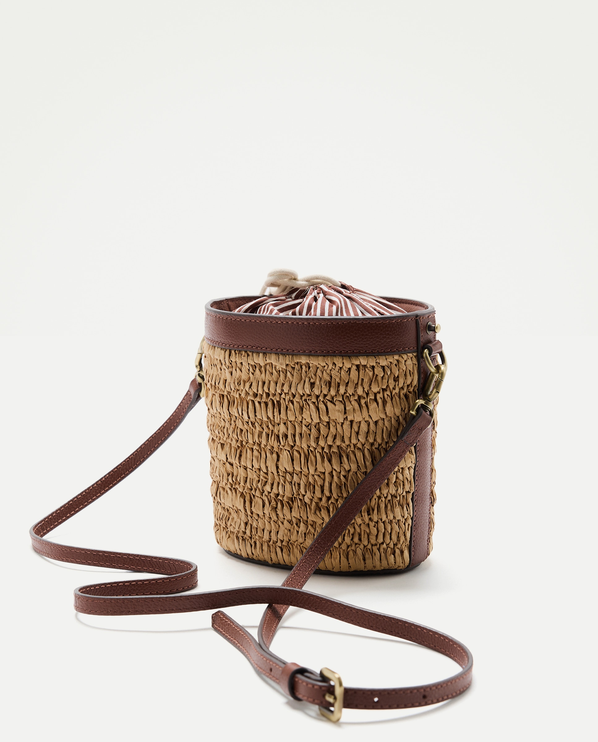 Mala Mini Bucket Lisa Bege-2