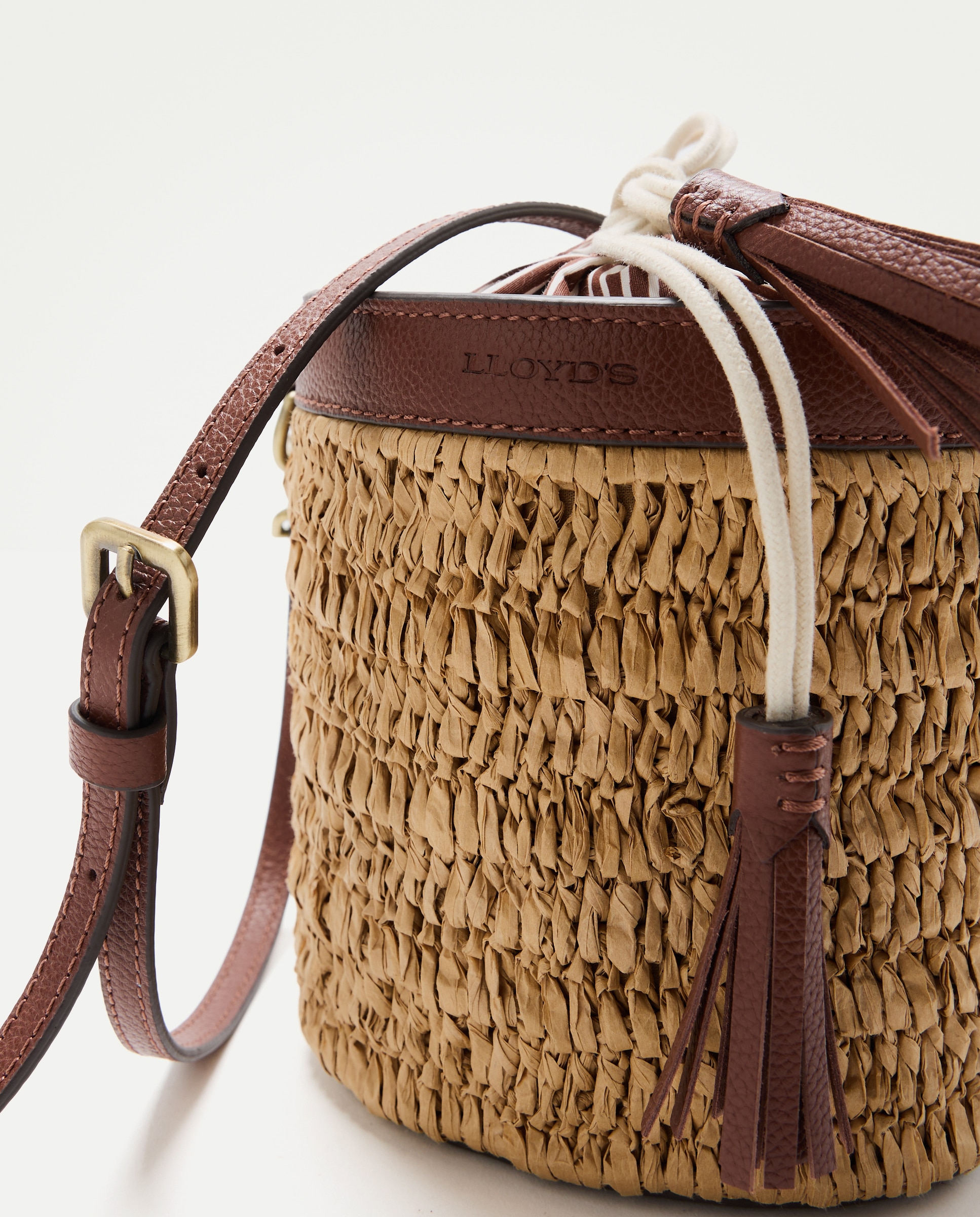 Mala Mini Bucket Lisa Bege-4