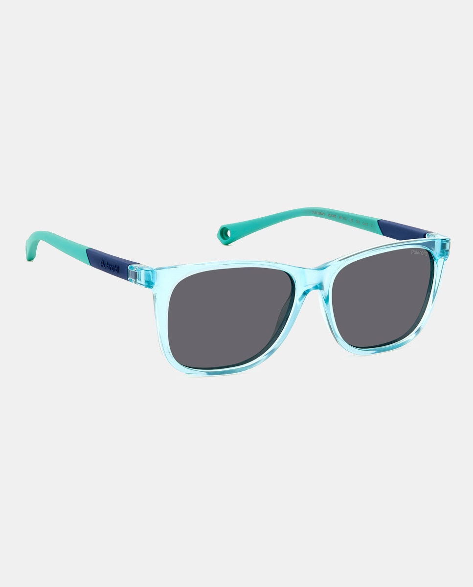 Gafas de sol cuadrada poliamida - Polaroid Kids - Azul Azul-3