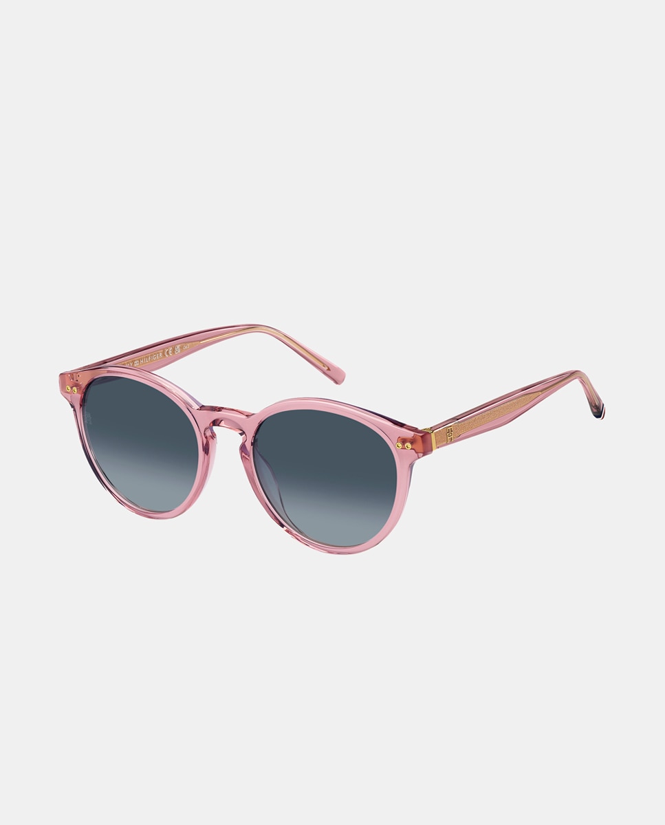 Gafas de sol infantil rectangulares en poliamida con lente polarizada en rosa - Polaroid Kids - Azul Azul-4