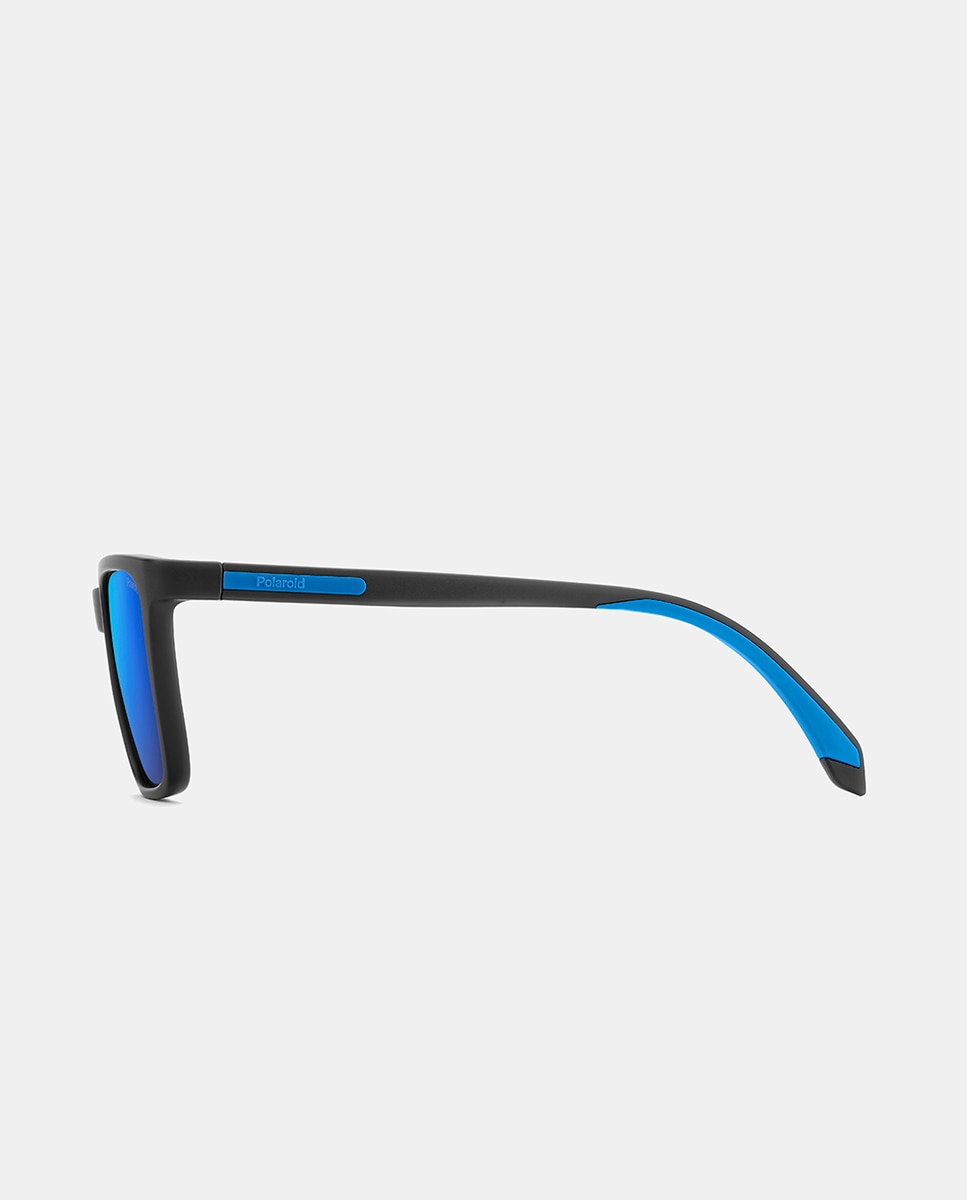 Imagen 5 de Gafas de sol PLD 2175/S/Xl de hombre rectangular en policarbonato con lente polarizada - Etro - Negro Negro
