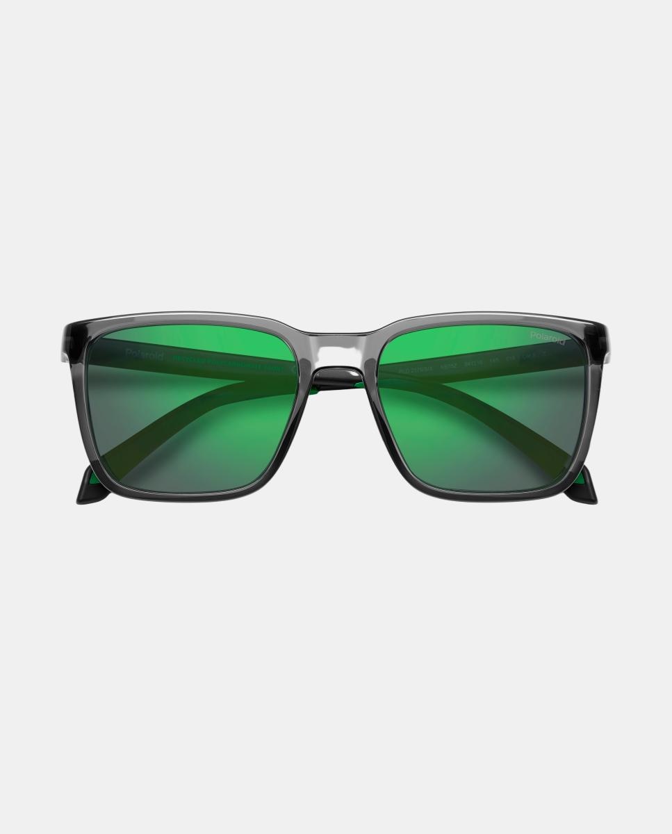 Imagen 5 de Gafas de sol PLD 2175/S/Xl de hombre rectangular en policarbonato con lente polarizada - Polaroid - Gris Gris