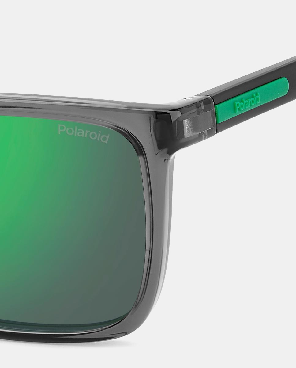 Imagen 9 de Gafas de sol PLD 2175/S/Xl de hombre rectangular en policarbonato con lente polarizada - Polaroid - Gris Gris