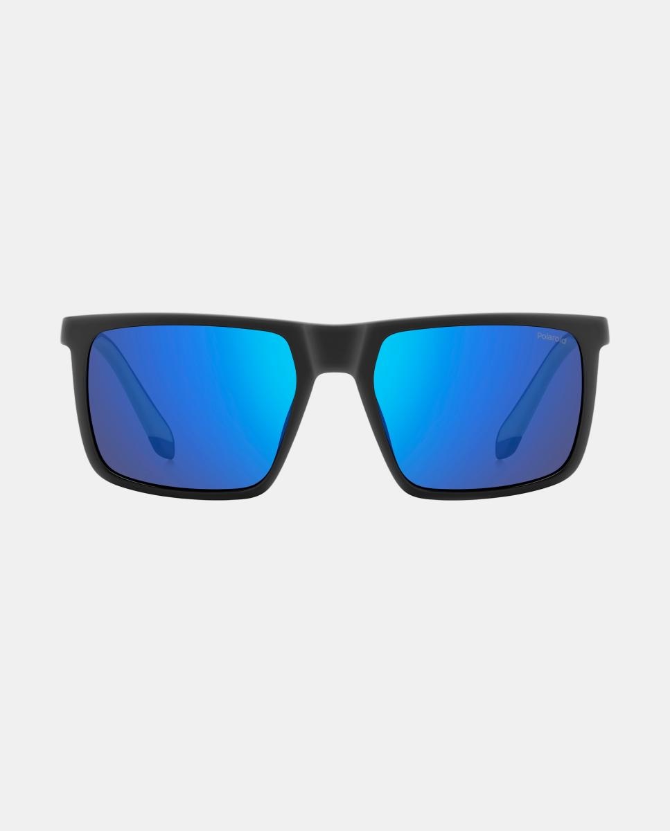 Imagen 1 de Gafas de sol PLD 2176/S/Xl de hombre rectangular en policarbonato con lente polarizada Negro