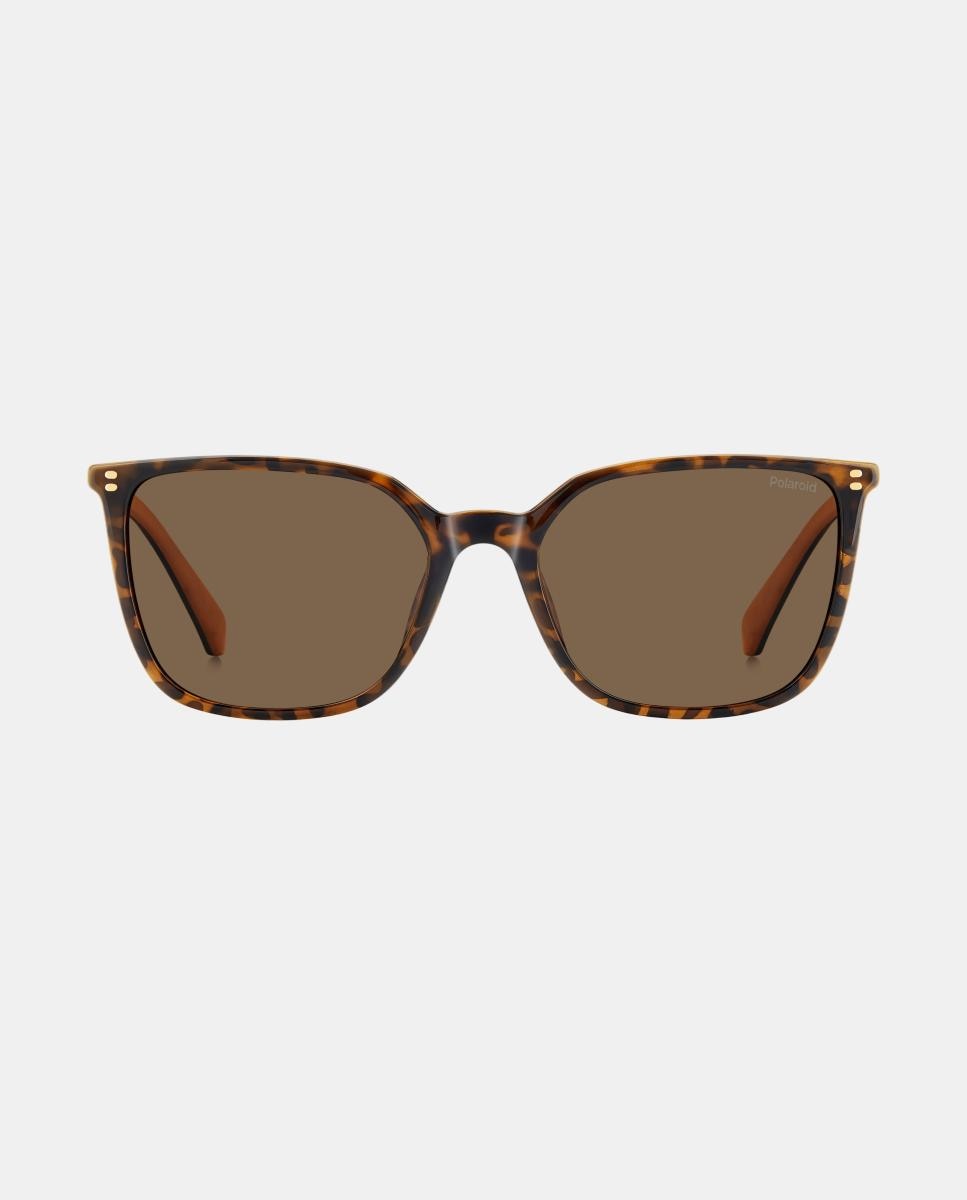 Imagen 1 de Gafas de sol PLD 4209/S/Xl de mujer rectangular en policarbonato con lente polarizada Marrón