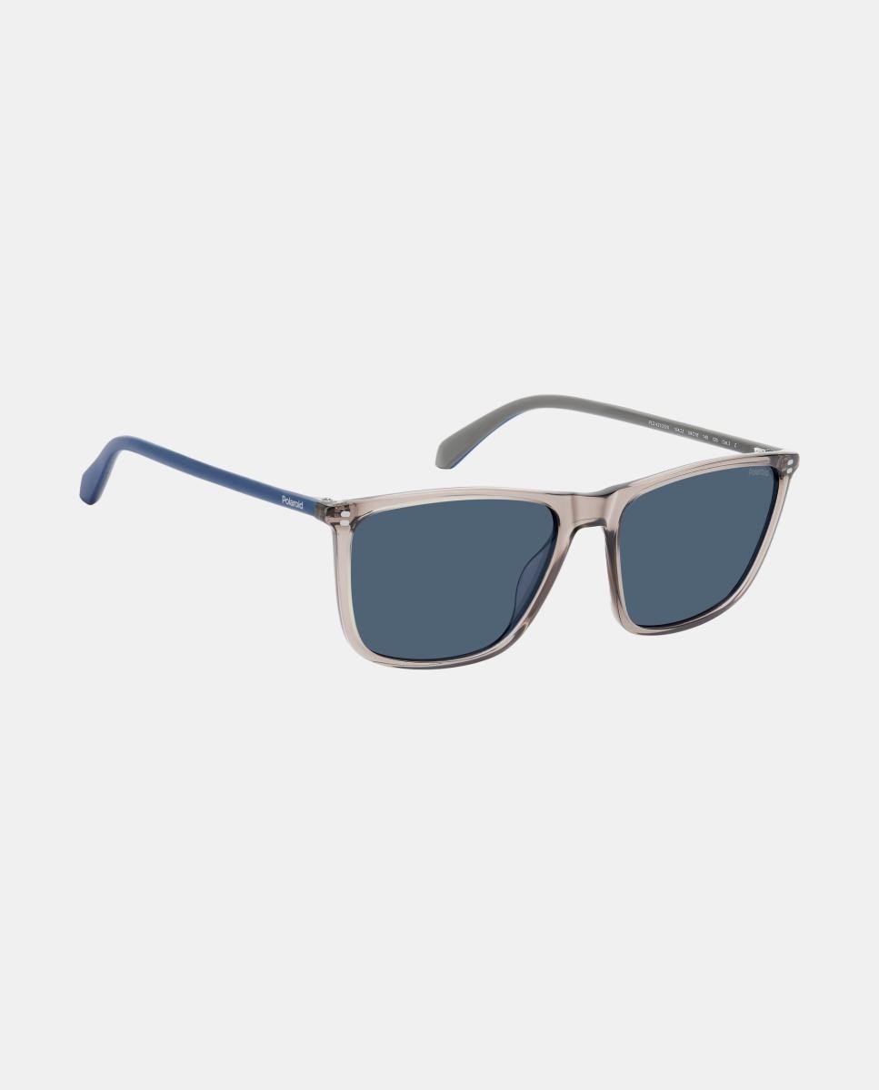 Imagen 3 de Gafas de sol PLD 4210/S/Xl de hombre rectangular en policarbonato con lente polarizada - Polaroid - Beige Beige