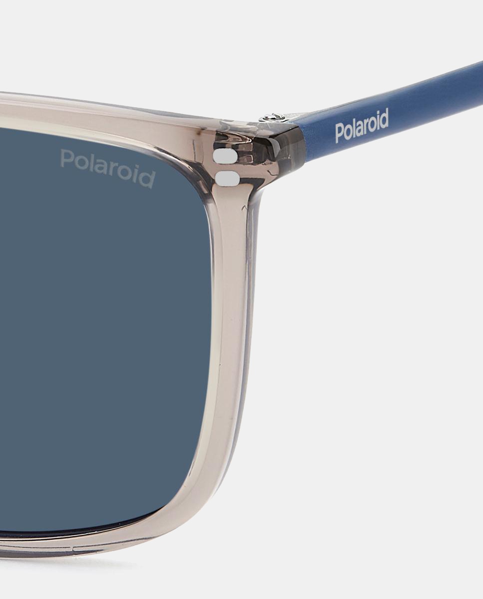 Imagen 6 de Gafas de sol PLD 4210/S/Xl de hombre rectangular en policarbonato con lente polarizada - Polaroid - Beige Beige