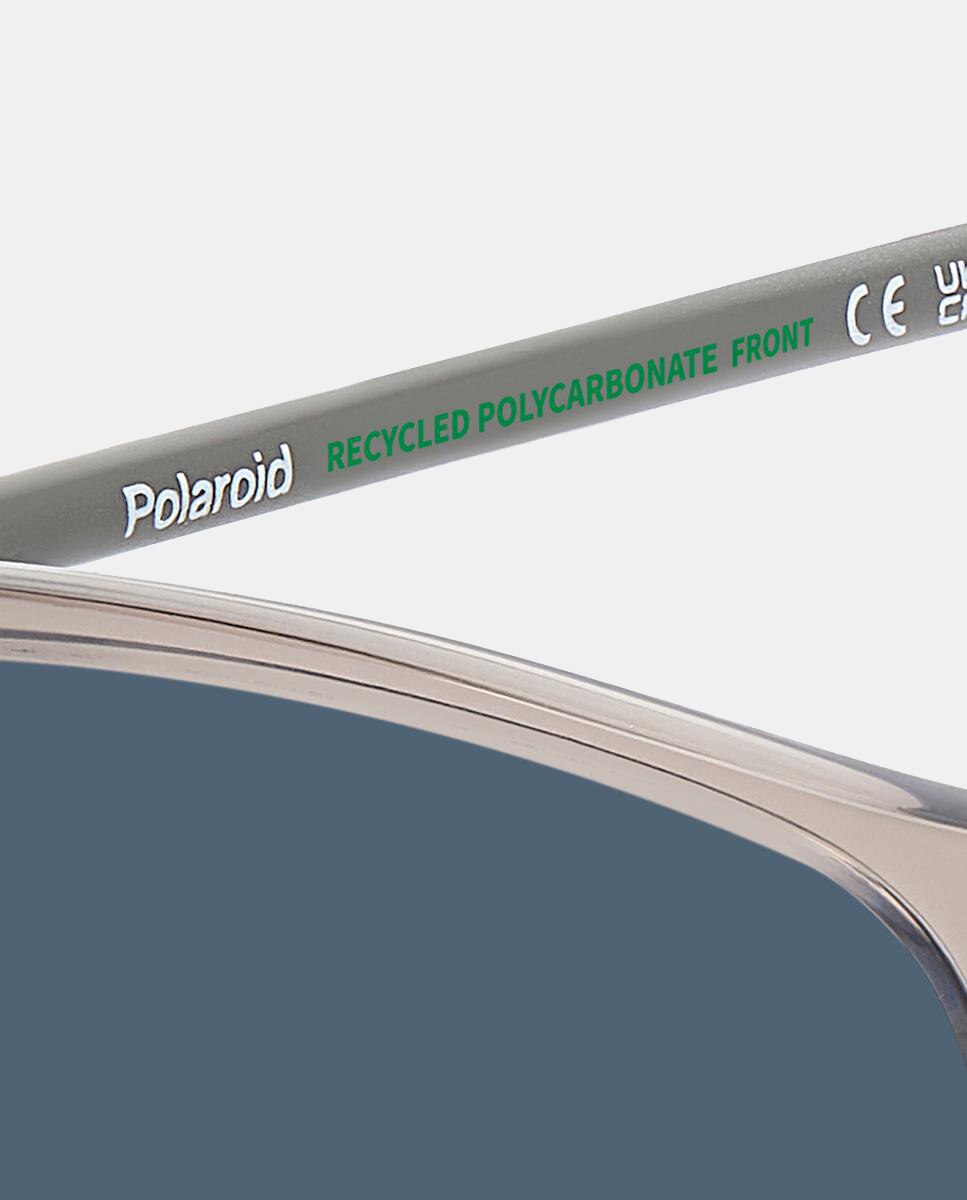 Imagen 7 de Gafas de sol PLD 4210/S/Xl de hombre rectangular en policarbonato con lente polarizada - Polaroid - Beige Beige