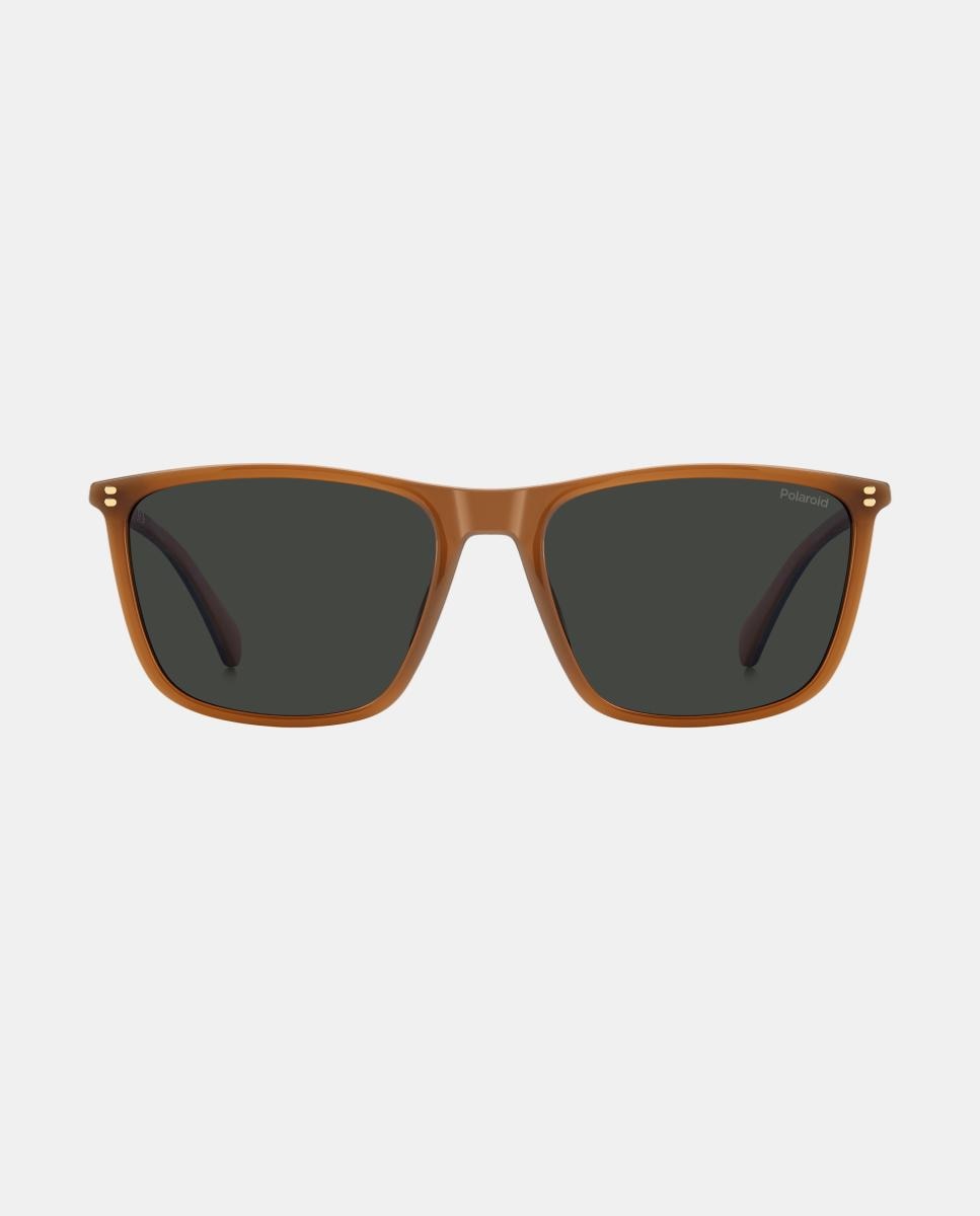 Imagen 1 de Gafas de sol PLD 4210/S/Xl de hombre rectangular en policarbonato con lente polarizada Naranja