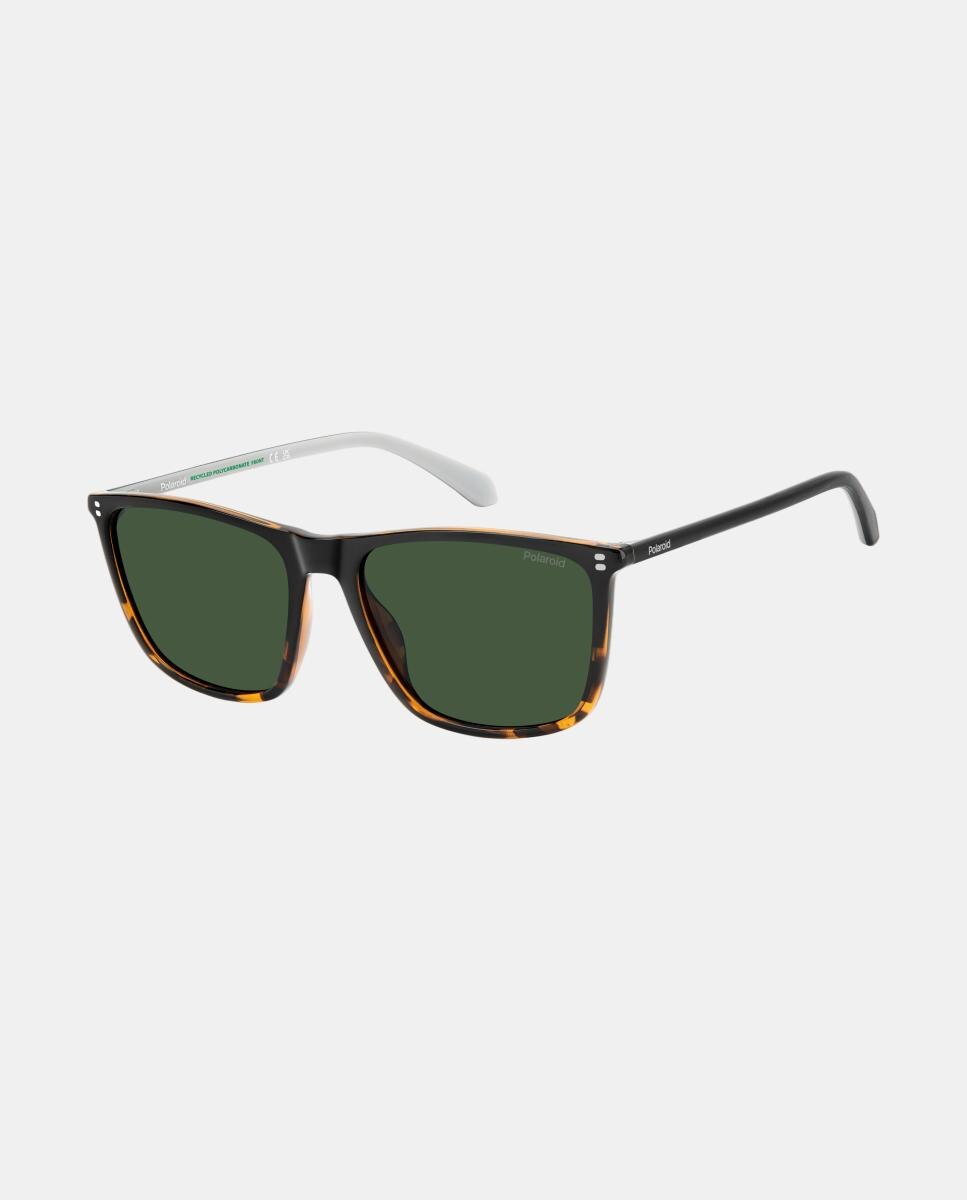 Imagen 3 de Gafas de sol PLD 4210/S/Xl de hombre rectangular en policarbonato con lente polarizada - Polaroid - Negro Negro