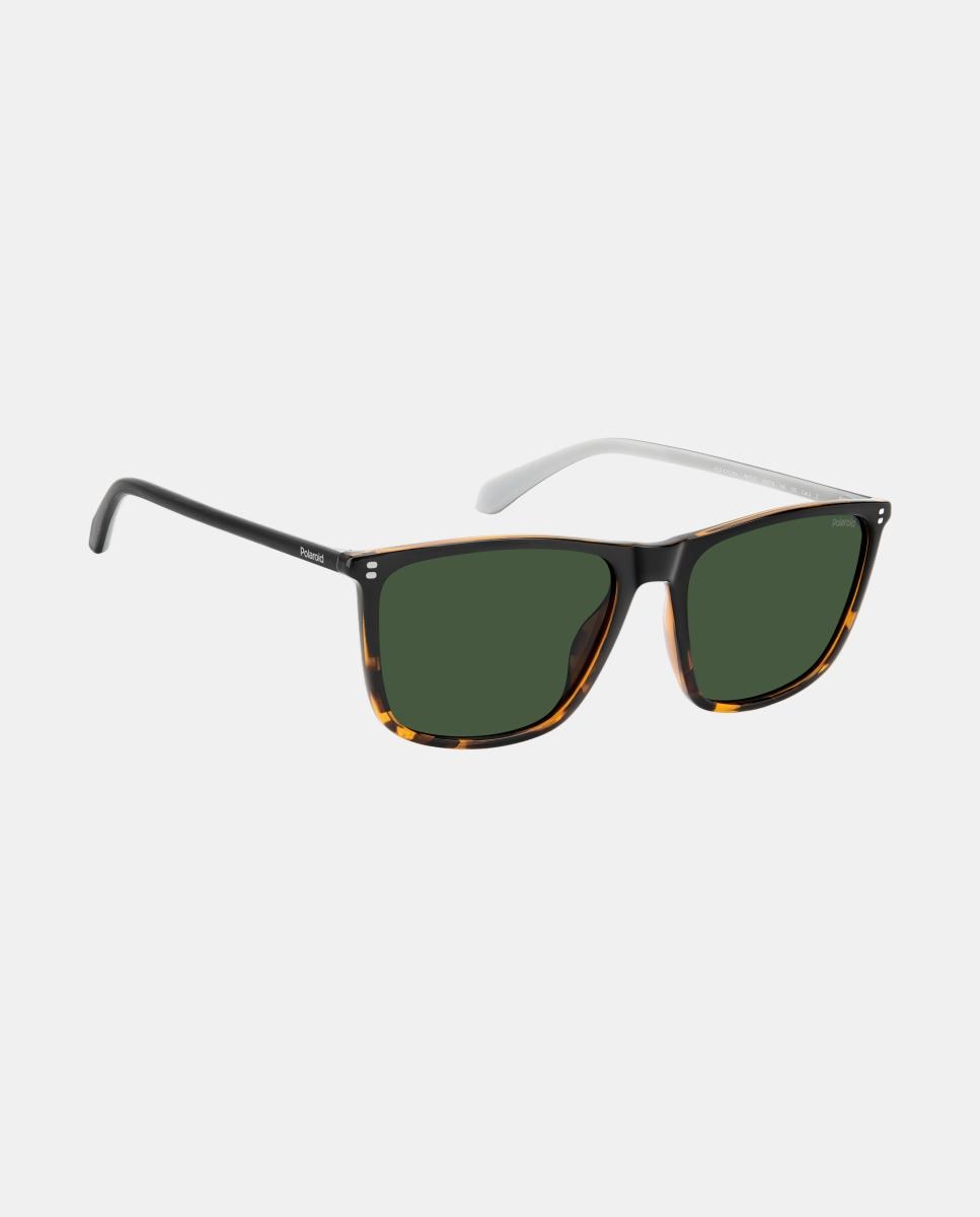 Imagen 4 de Gafas de sol PLD 4210/S/Xl de hombre rectangular en policarbonato con lente polarizada - Polaroid - Negro Negro