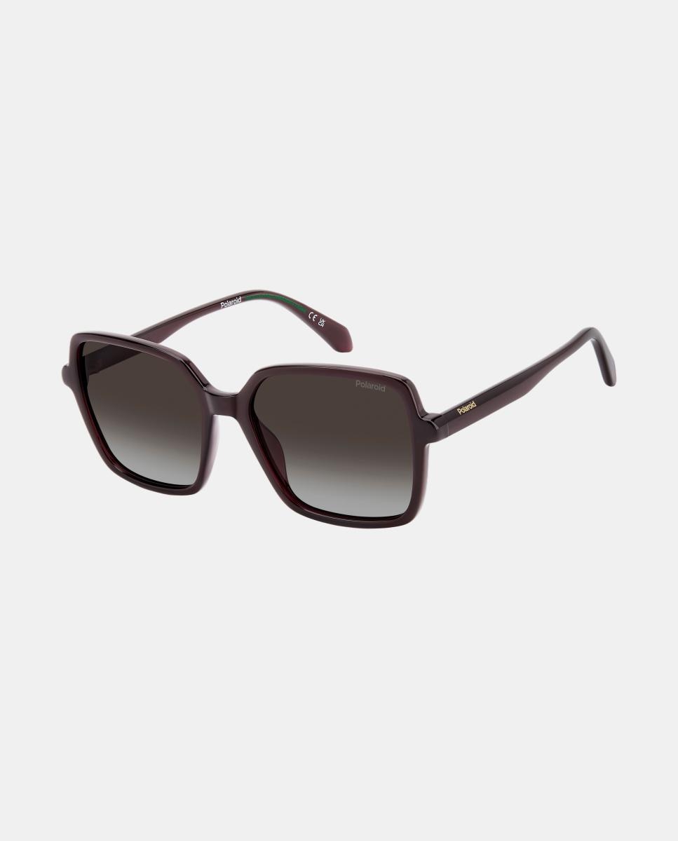 Imagen 2 de Gafas de sol PLD 4217/Sl de mujer cuadrada en policarbonato con lente polarizada - Polaroid - Morado Morado