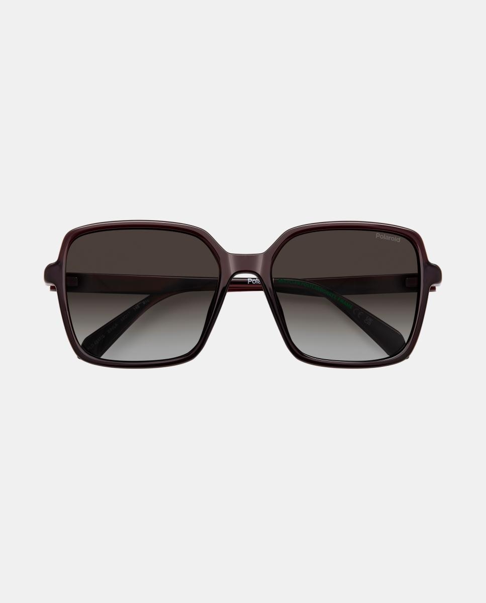 Imagen 4 de Gafas de sol PLD 4217/Sl de mujer cuadrada en policarbonato con lente polarizada - Polaroid - Morado Morado