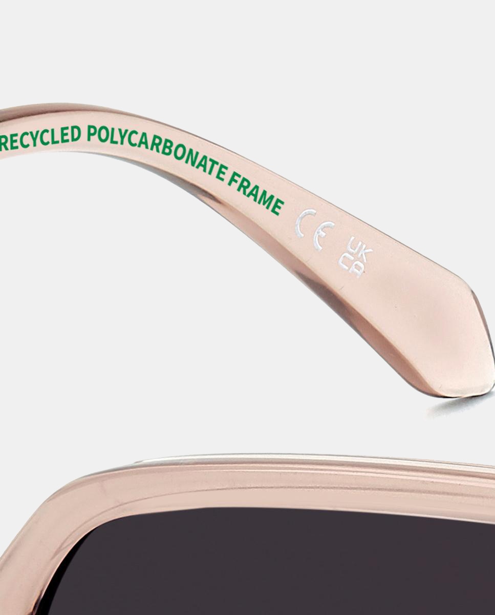 Imagen 6 de Gafas de sol PLD 4217/Sl de mujer cuadrada en policarbonato con lente polarizada - Polaroid - Beige Beige
