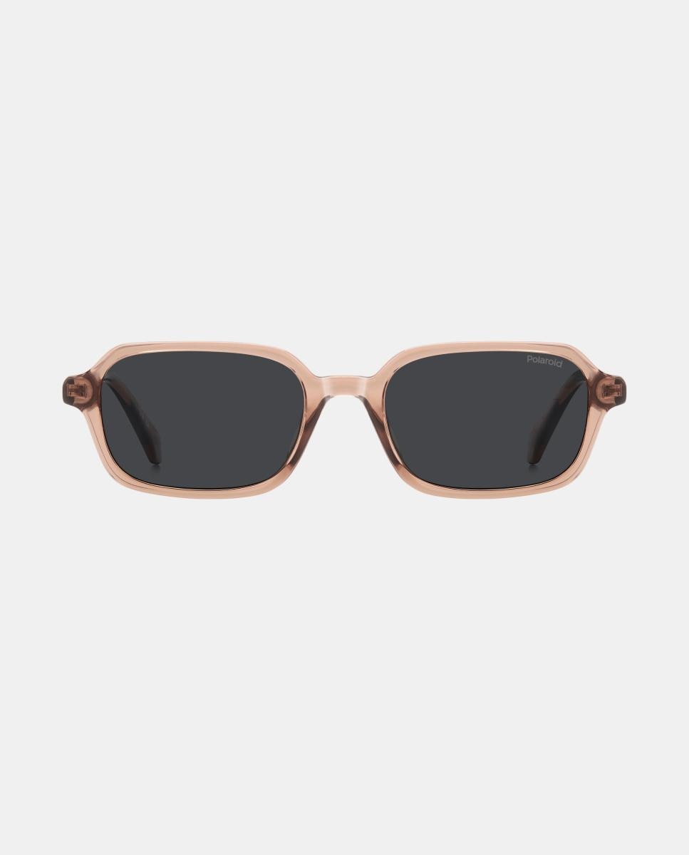Imagen 1 de Gafas de sol PLD 4219/Sl de mujer rectangular en policarbonato con lente polarizada Rosa