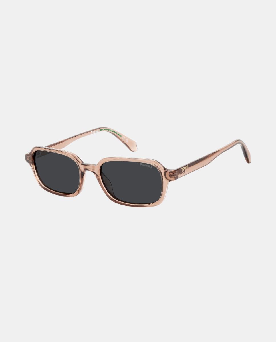 Imagen 2 de Gafas de sol PLD 4219/Sl de mujer rectangular en policarbonato con lente polarizada - Polaroid - Rosa Rosa