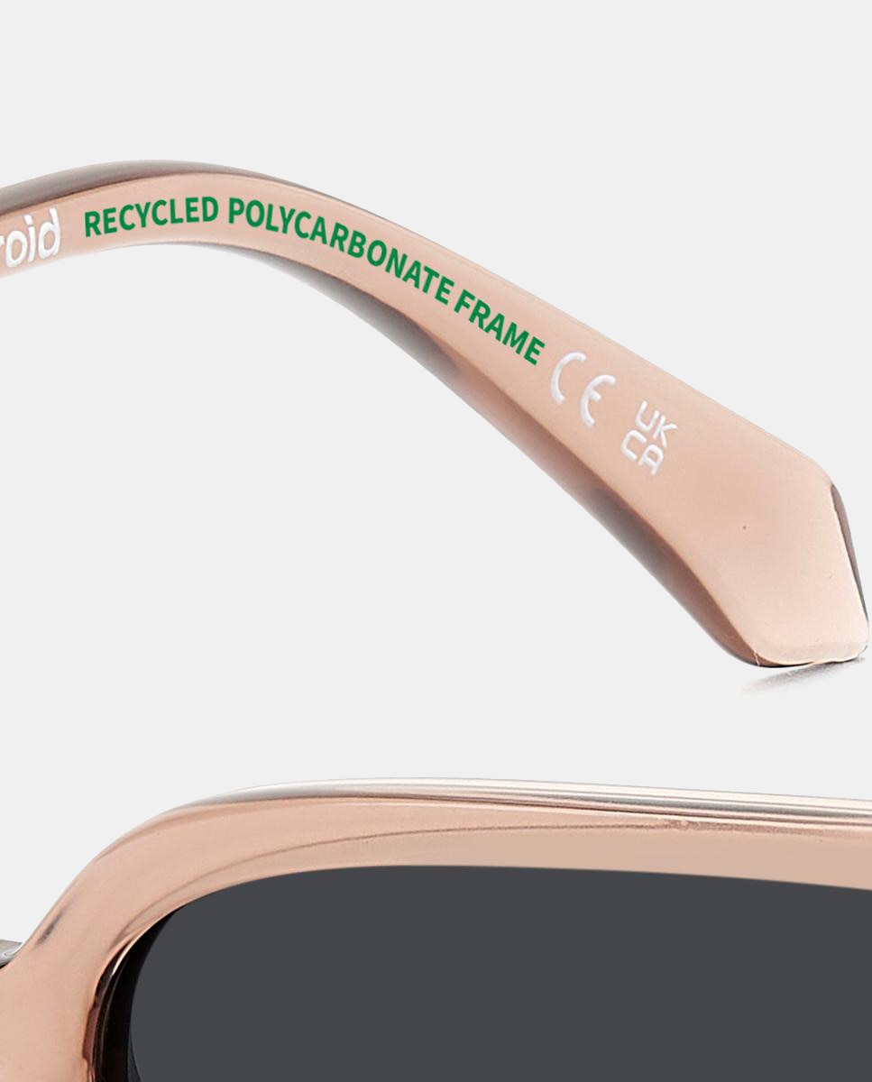 Imagen 6 de Gafas de sol PLD 4219/Sl de mujer rectangular en policarbonato con lente polarizada - Polaroid - Rosa Rosa