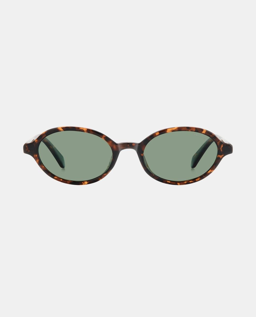 Imagen 1 de Gafas de sol PLD 4220/Sl de mujer ovalada en policarbonato con lente polarizada Marrón