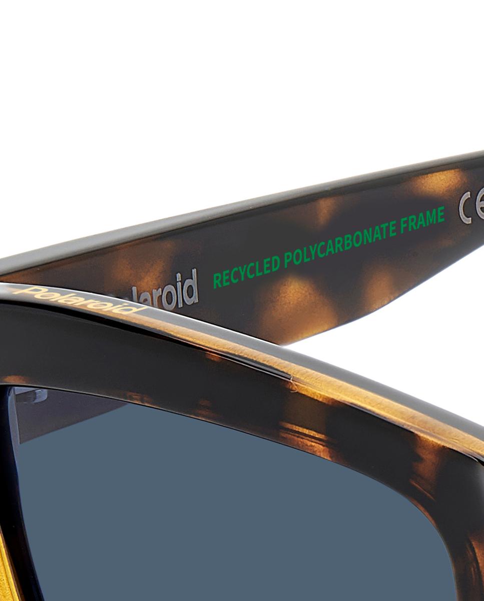 Imagen 2 de Gafas de sol PLD 6256/S/Xl de mujer rectangular en policarbonato con lente polarizada - Polaroid - Marrón Marrón