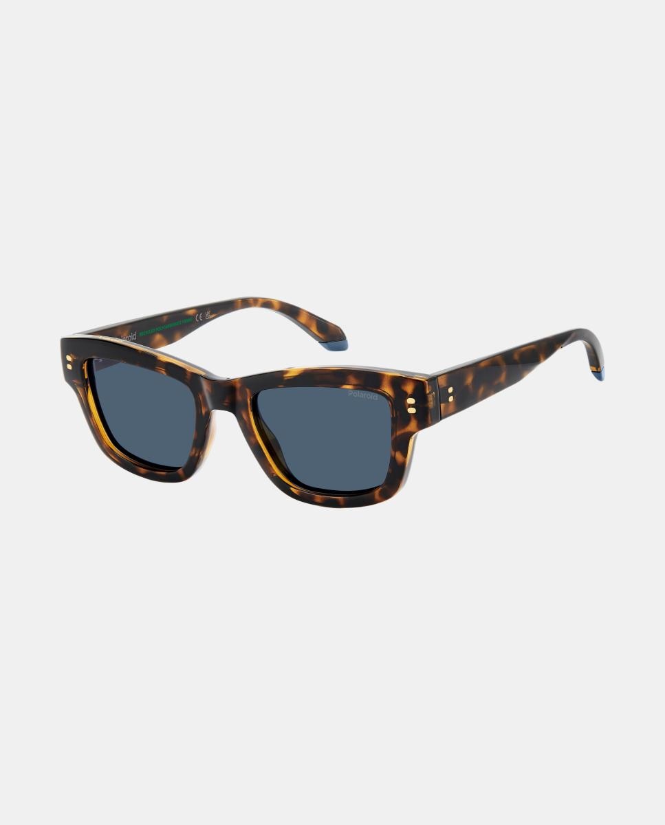 Imagen 3 de Gafas de sol PLD 6256/S/Xl de mujer rectangular en policarbonato con lente polarizada - Polaroid - Marrón Marrón