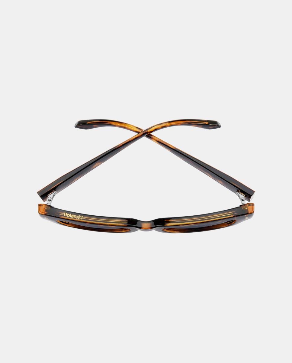 Imagen 6 de Gafas de sol PLD 6256/S/Xl de mujer rectangular en policarbonato con lente polarizada - Polaroid - Marrón Marrón