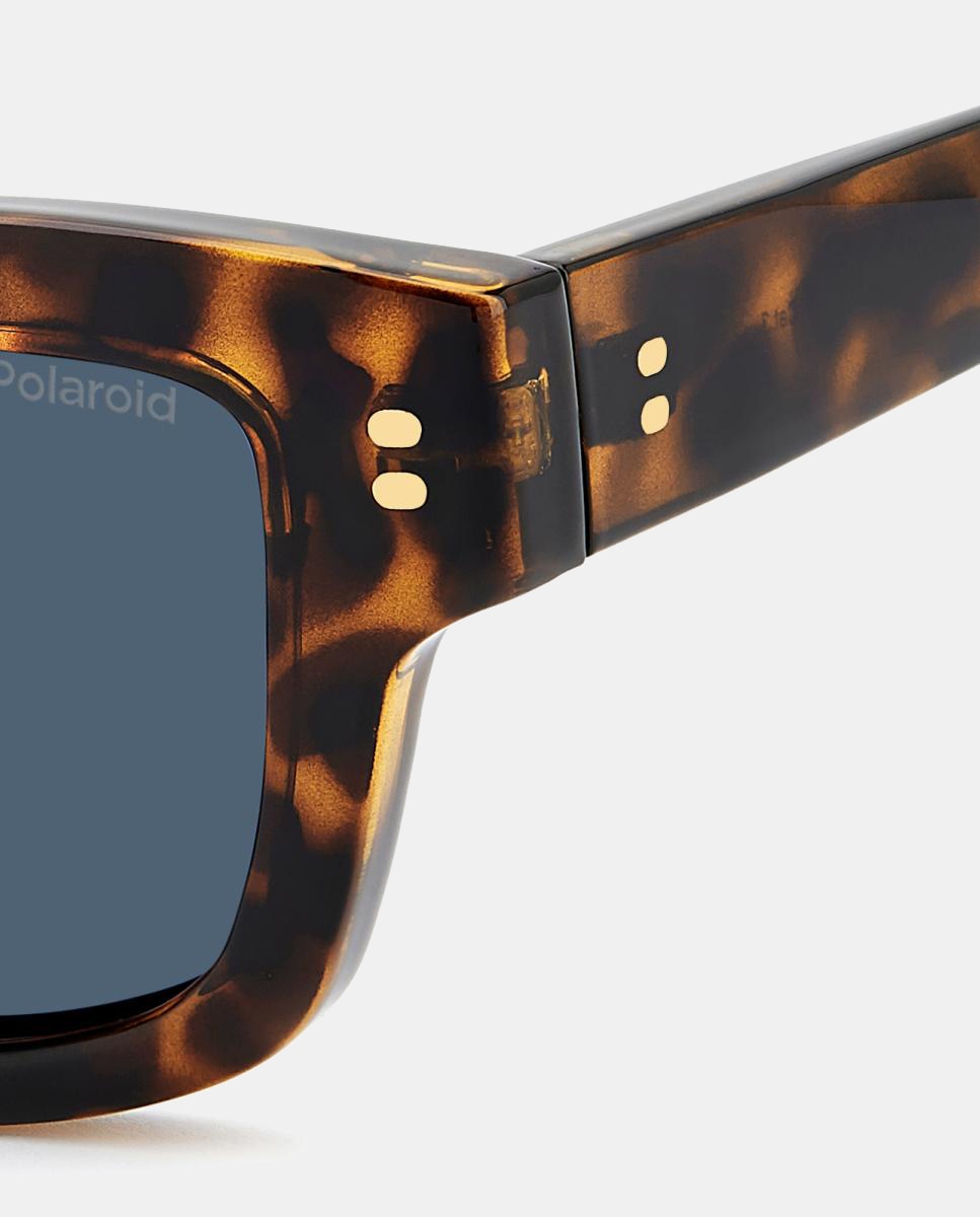 Imagen 8 de Gafas de sol PLD 6256/S/Xl de mujer rectangular en policarbonato con lente polarizada - Polaroid - Marrón Marrón