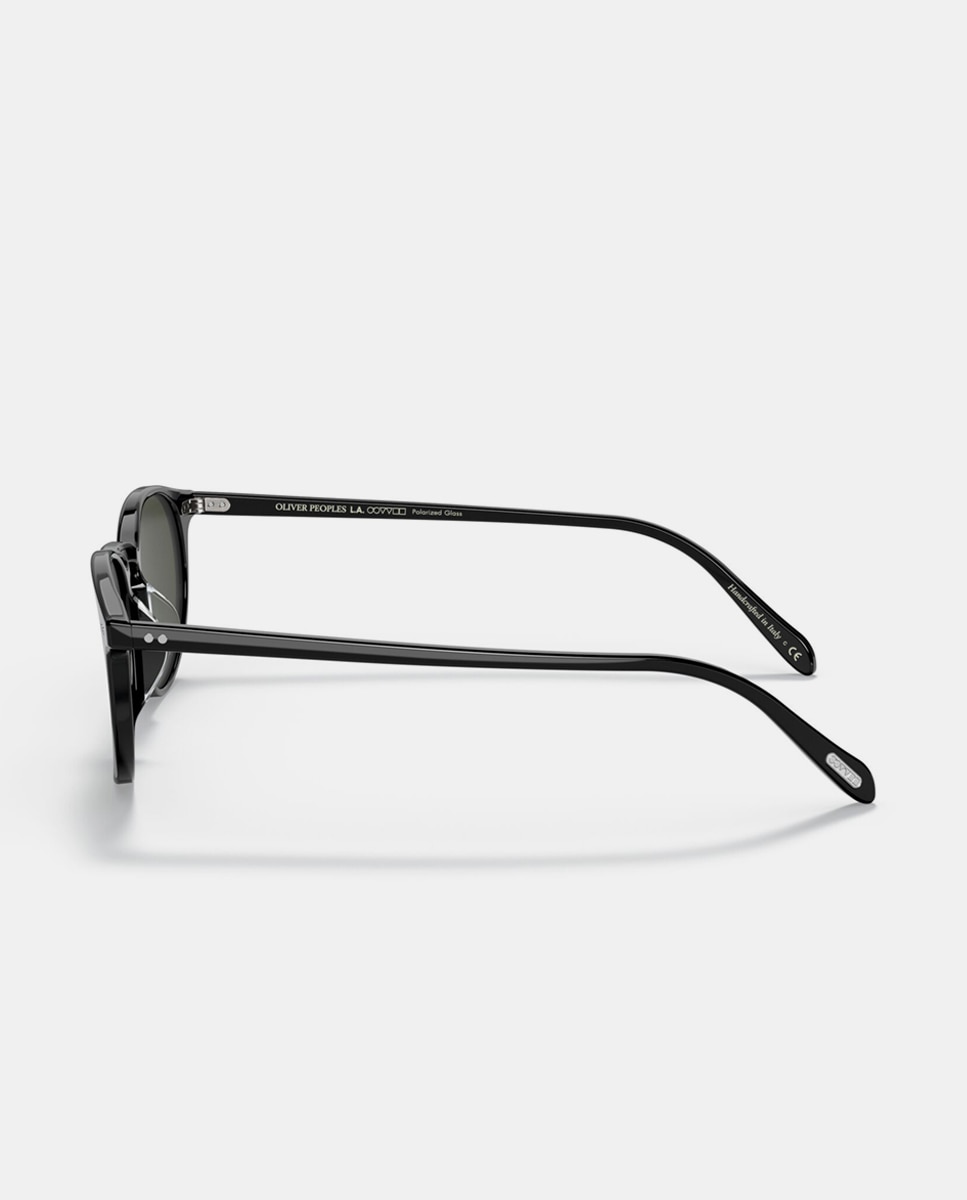 Gafas de sol OV5004SU RILEY SUN unisex ovalada en acetato con lente polarizada - Oliver Peoples - Negro Negro-3