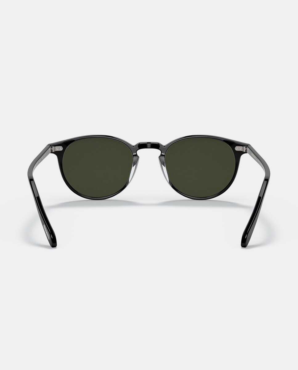Gafas de sol OV5004SU RILEY SUN unisex ovalada en acetato con lente polarizada - Oliver Peoples - Negro Negro-6