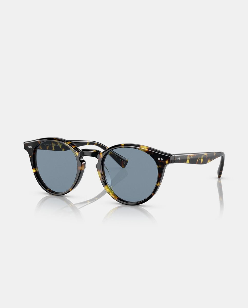 Gafas de sol OV5459SU ROMARE SUN unisex ovalada en acetato - Oliver Peoples - Marrón Marrón-2