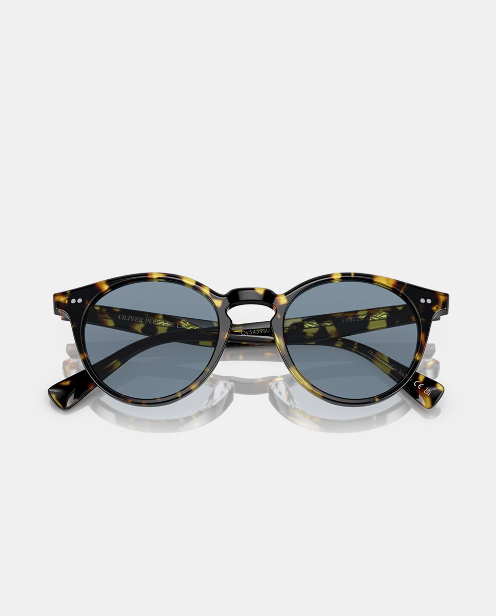 Gafas de sol OV5459SU ROMARE SUN unisex ovalada en acetato - Oliver Peoples - Marrón Marrón-5