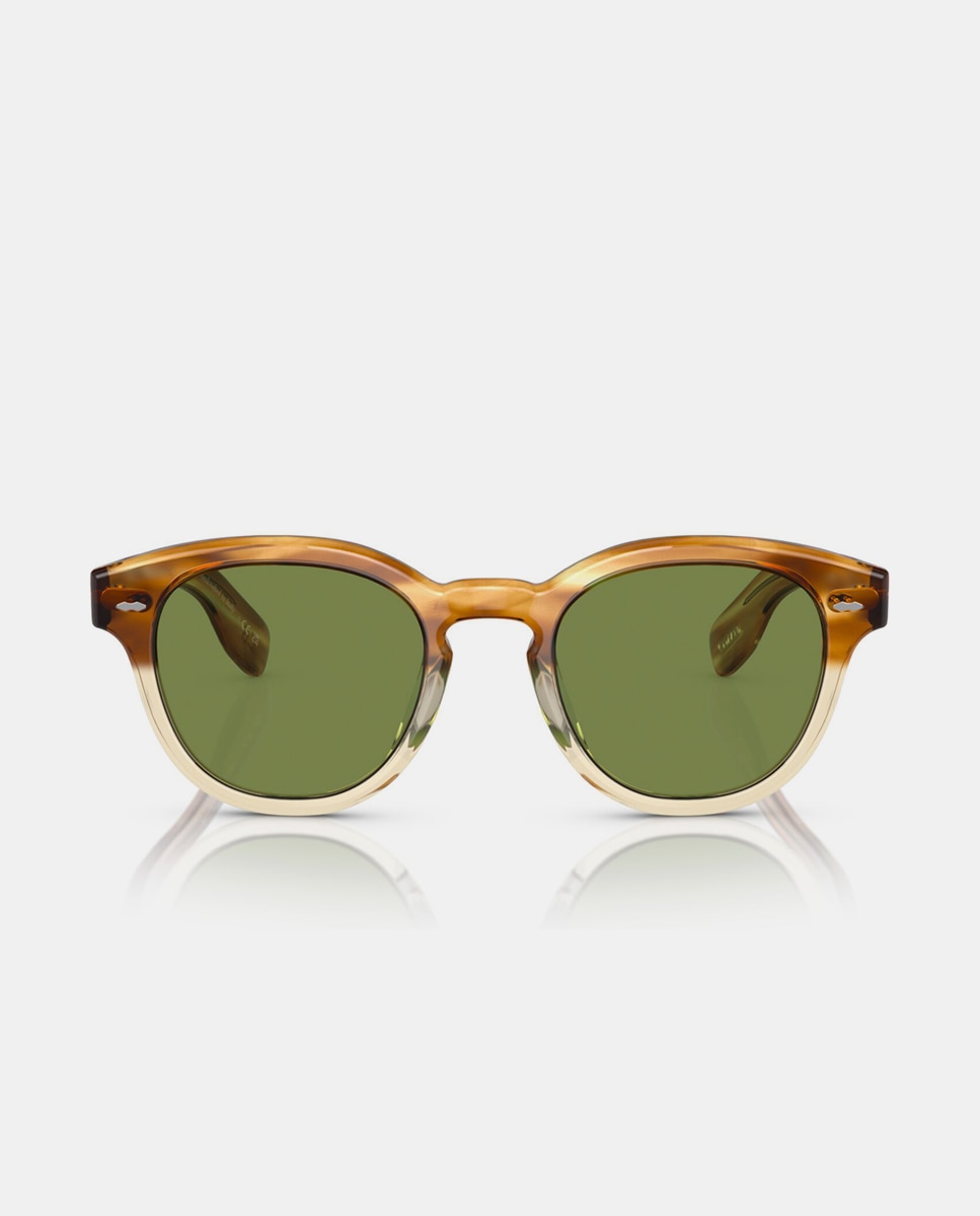 Gafas de sol OV5413SU CARY GRANT SUN unisex ovalada en acetato - Oliver Peoples - Marrón Marrón-4