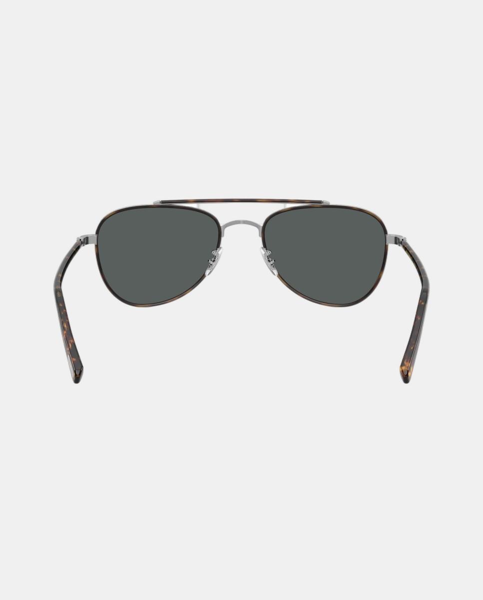 Gafas de sol OV1372ST SACOYE unisex piloto en metal con lente polarizada - Oliver Peoples - Plata Plata-6