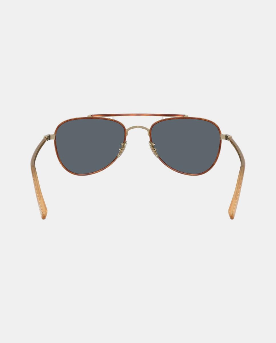 Gafas de sol OV1372ST SACOYE unisex piloto en metal - Oliver Peoples - Oro Oro-6