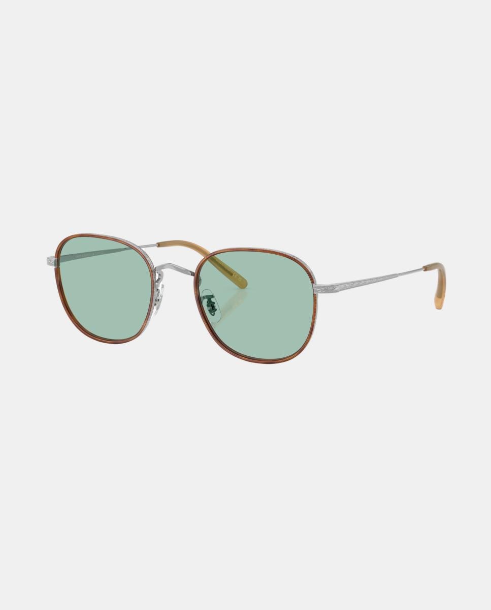 Gafas de sol OV1375T MEHR unisex ovalada en metal - Oliver Peoples - Plata Plata-2